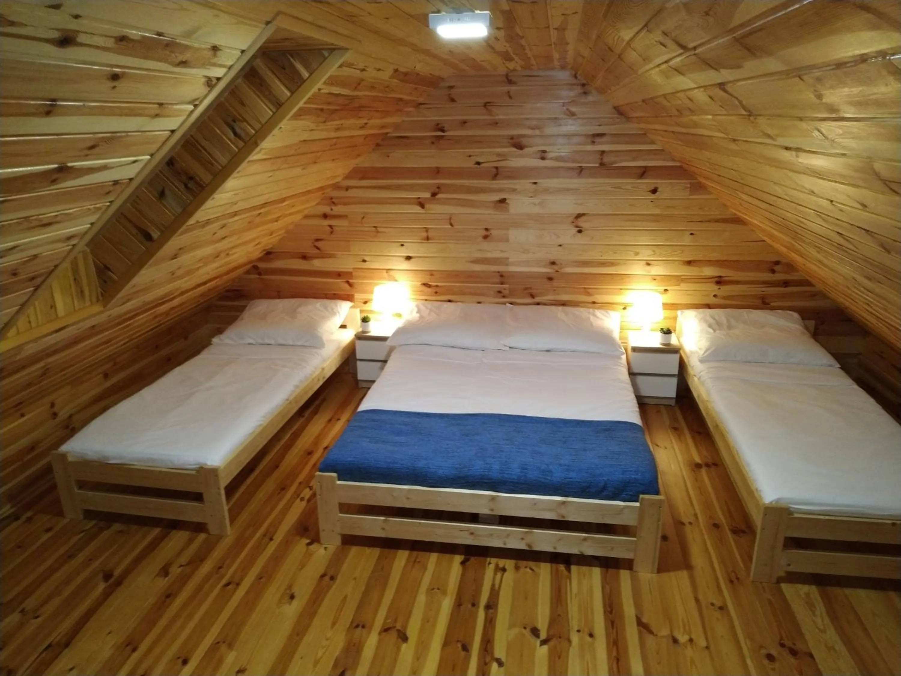 Bedroom, Bed in Domki Arkadia Mielno