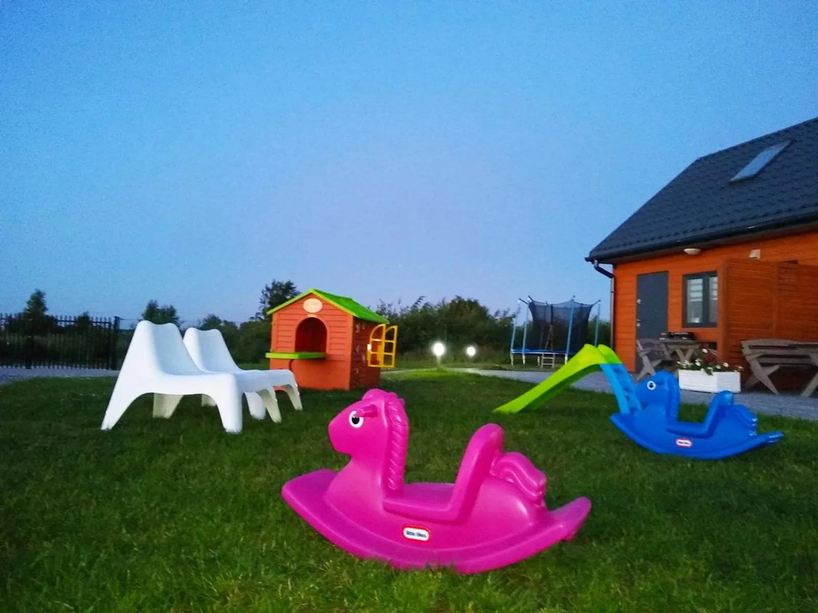 Children play ground in Domki Arkadia Mielno