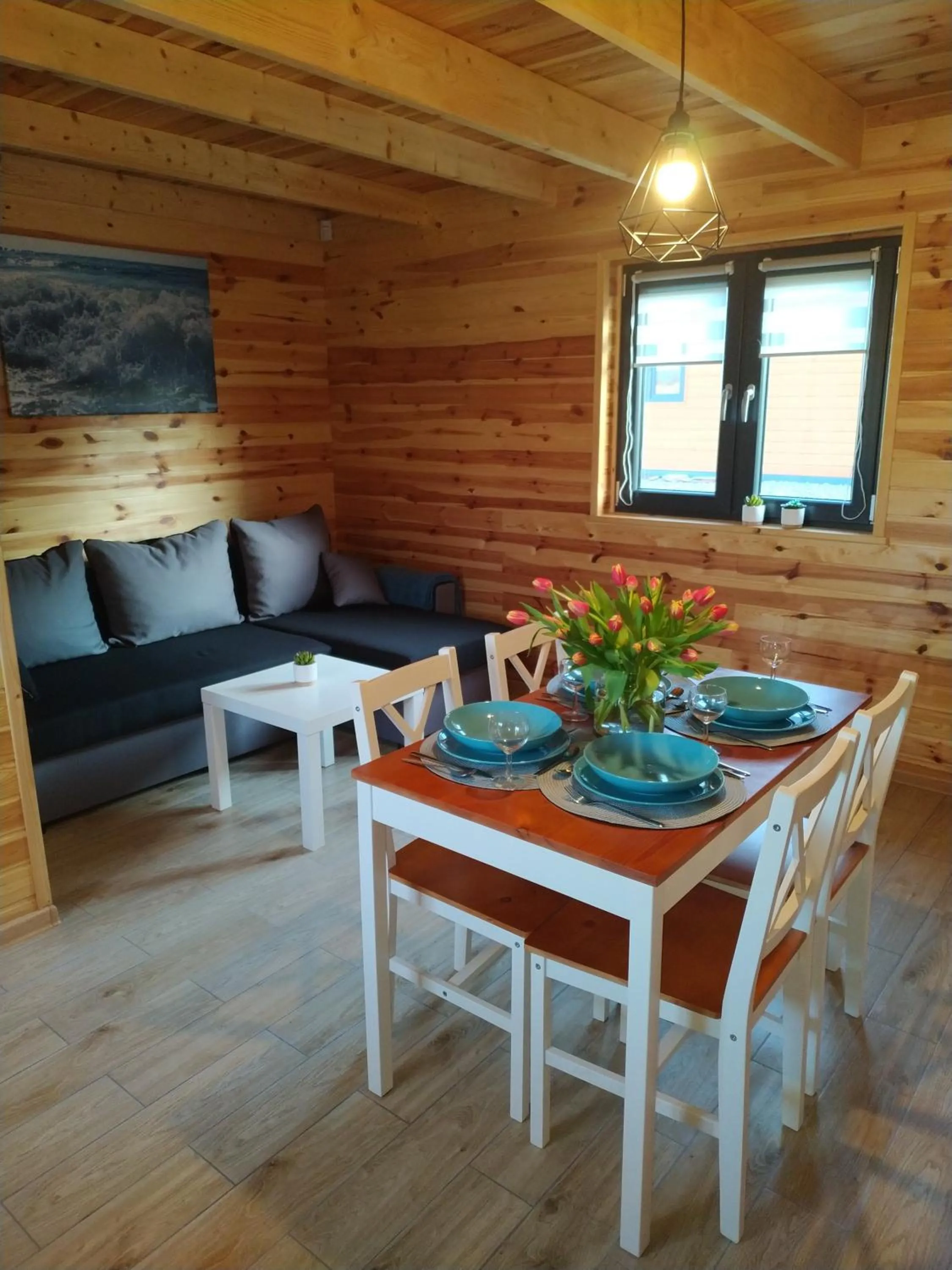 Seating area in Domki Arkadia Mielno