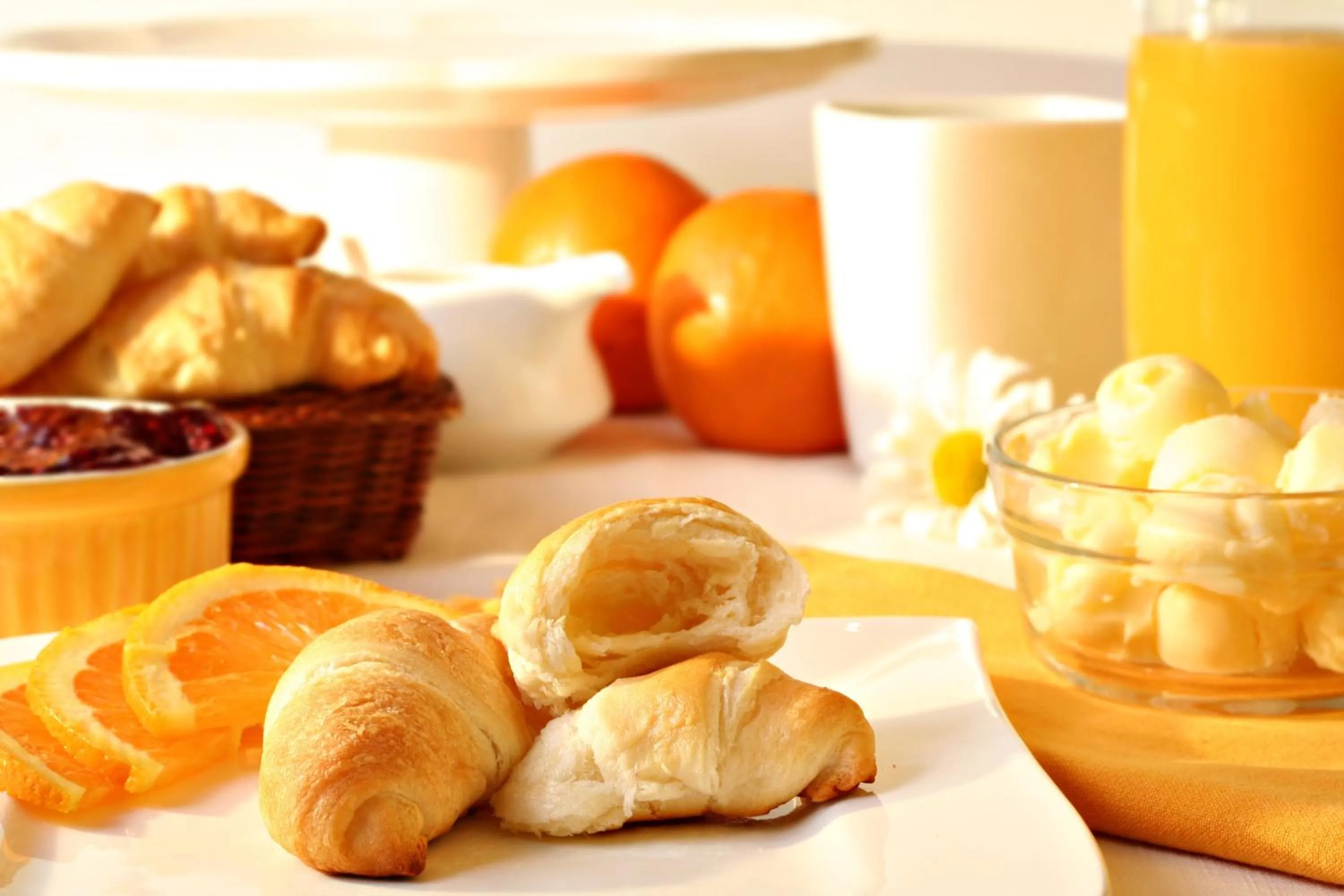 Continental breakfast in Breezes Resort & Spa All Inclusive, Bahamas