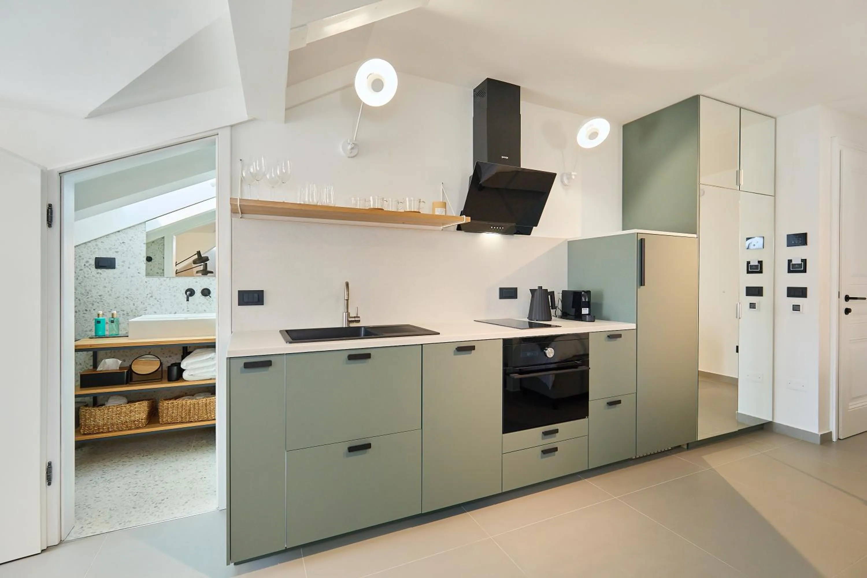 Kitchen or kitchenette in Bota Palace