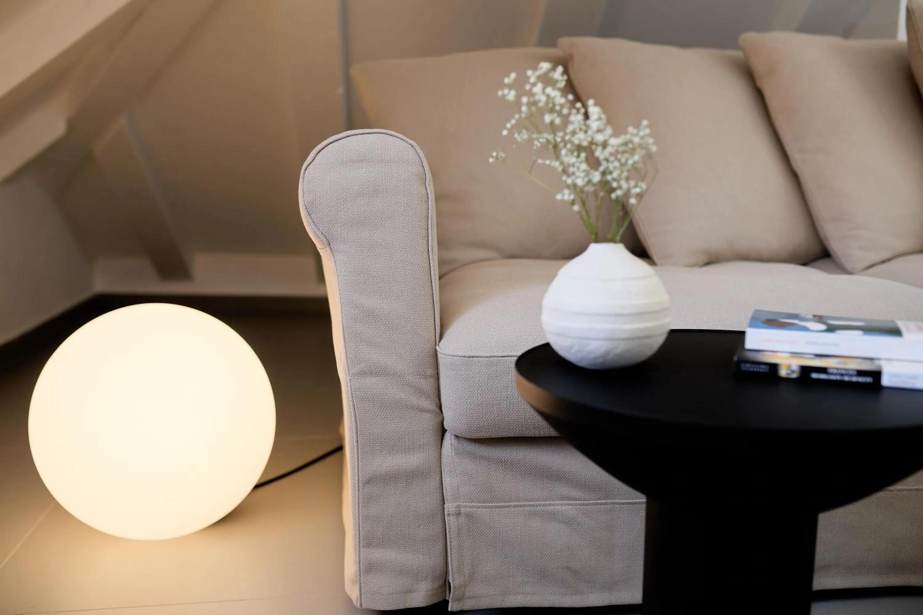 Living room in Bota Palace