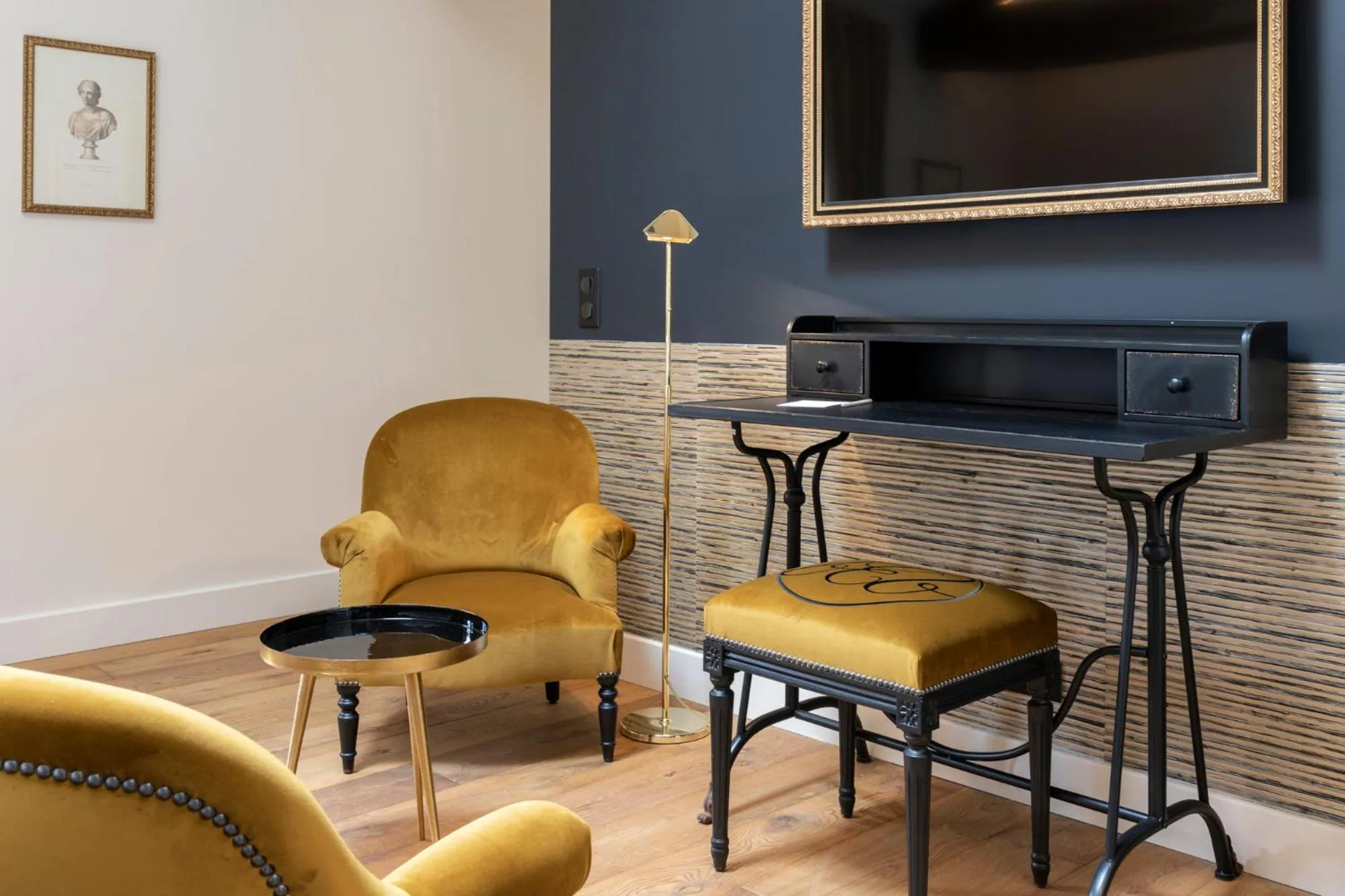 Living room in Hôtel Villa Alexandre