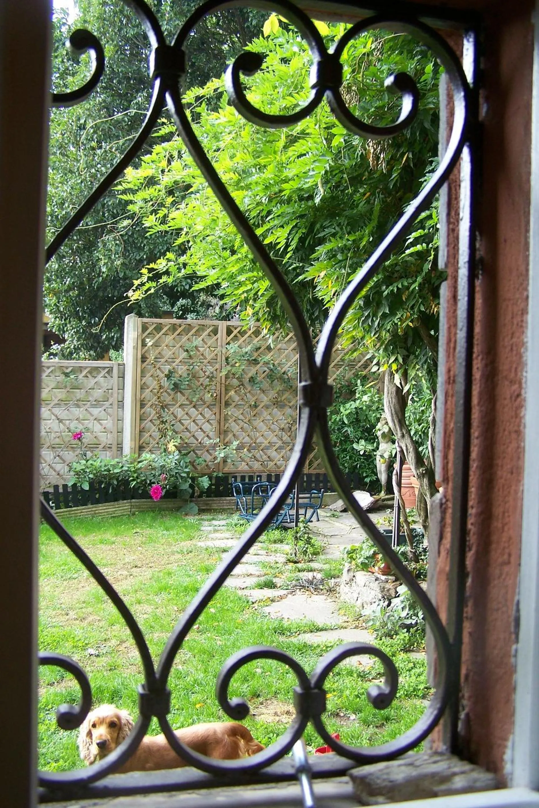 Garden in B&B Torre Lara