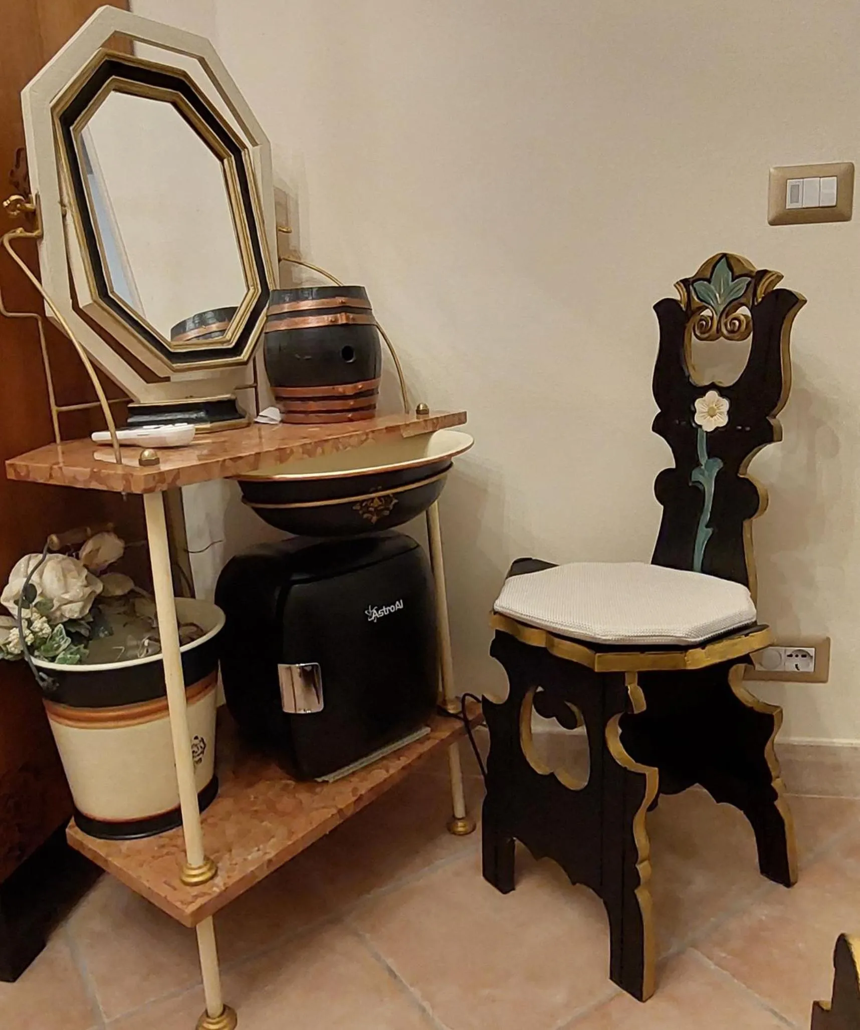 Decorative detail in Bellavista Versilia