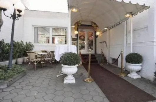 Patio in Boulevard Hotel Hamburg