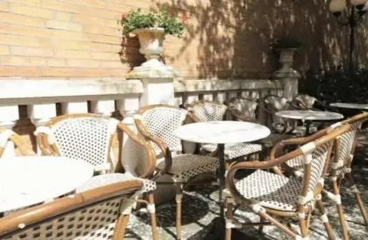 Patio in Boulevard Hotel Hamburg