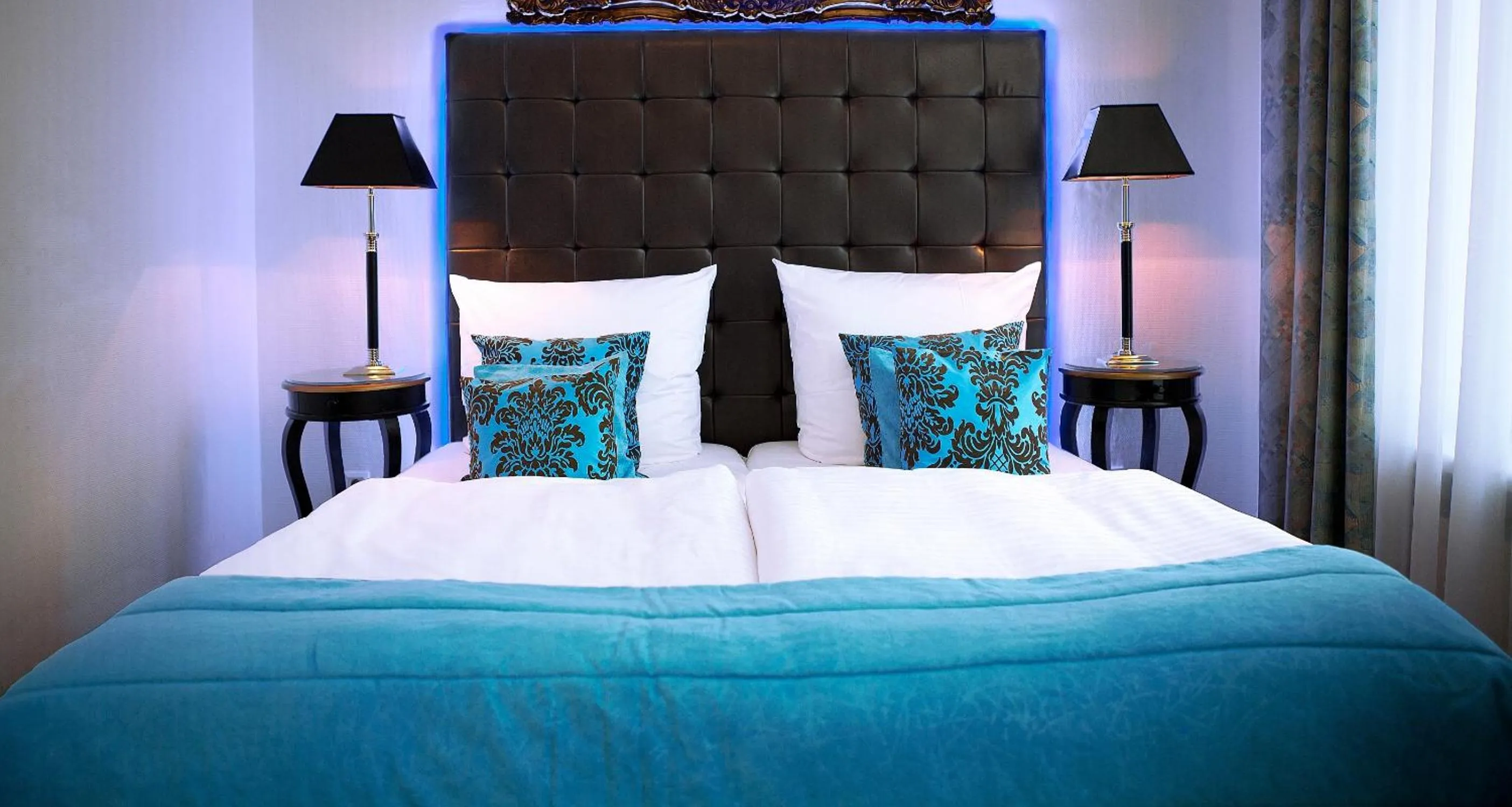 Bed in Boulevard Hotel Hamburg