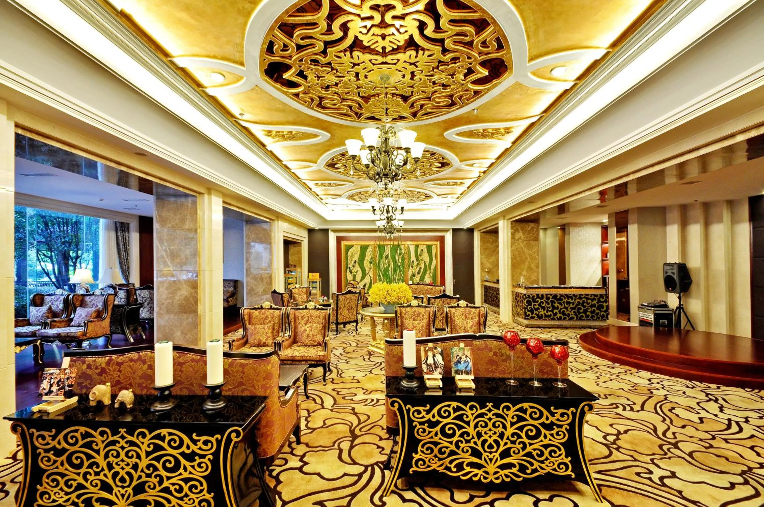 Lounge or bar in Chengdu Wangjiang Hotel