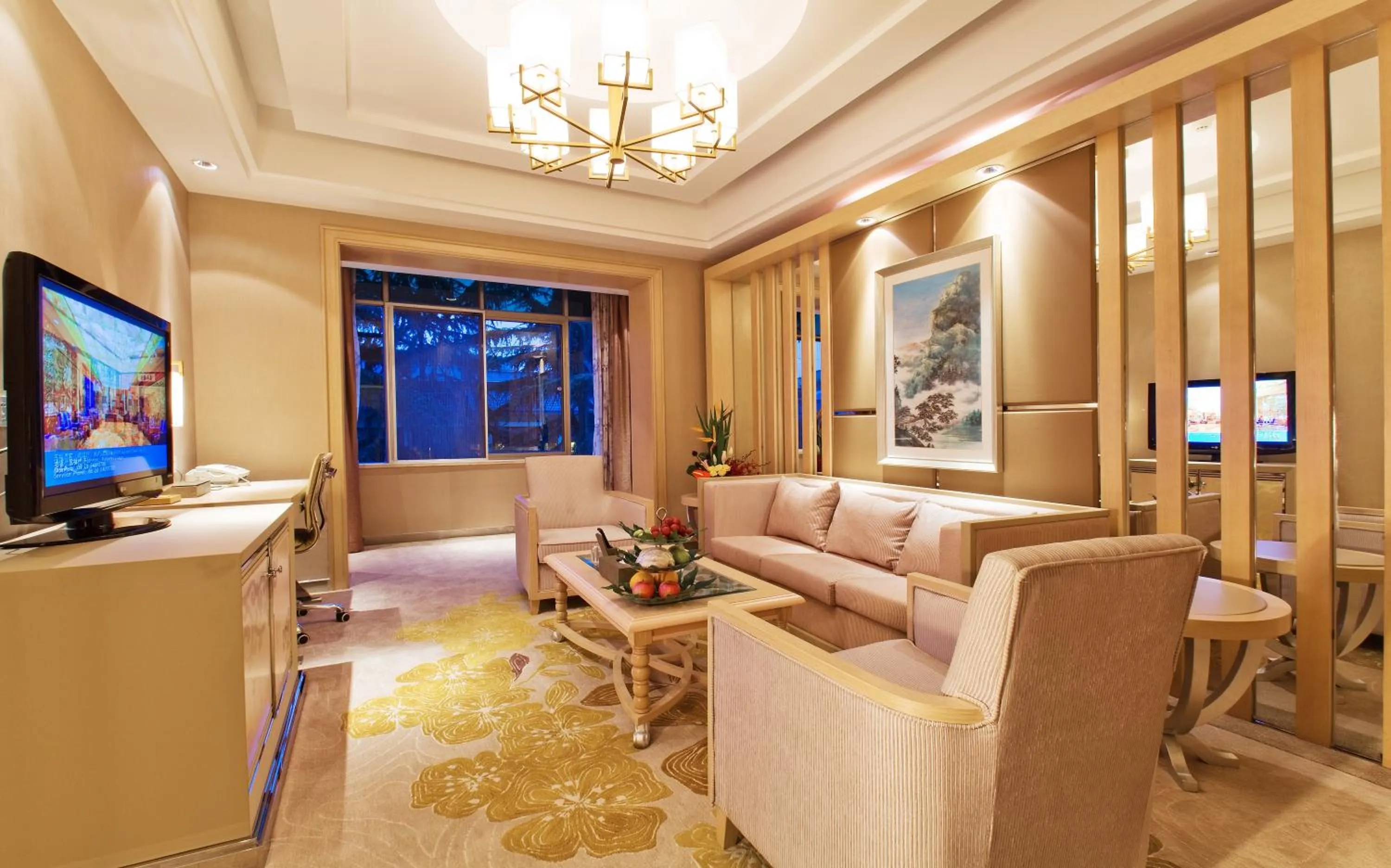 Living room in Chengdu Wangjiang Hotel