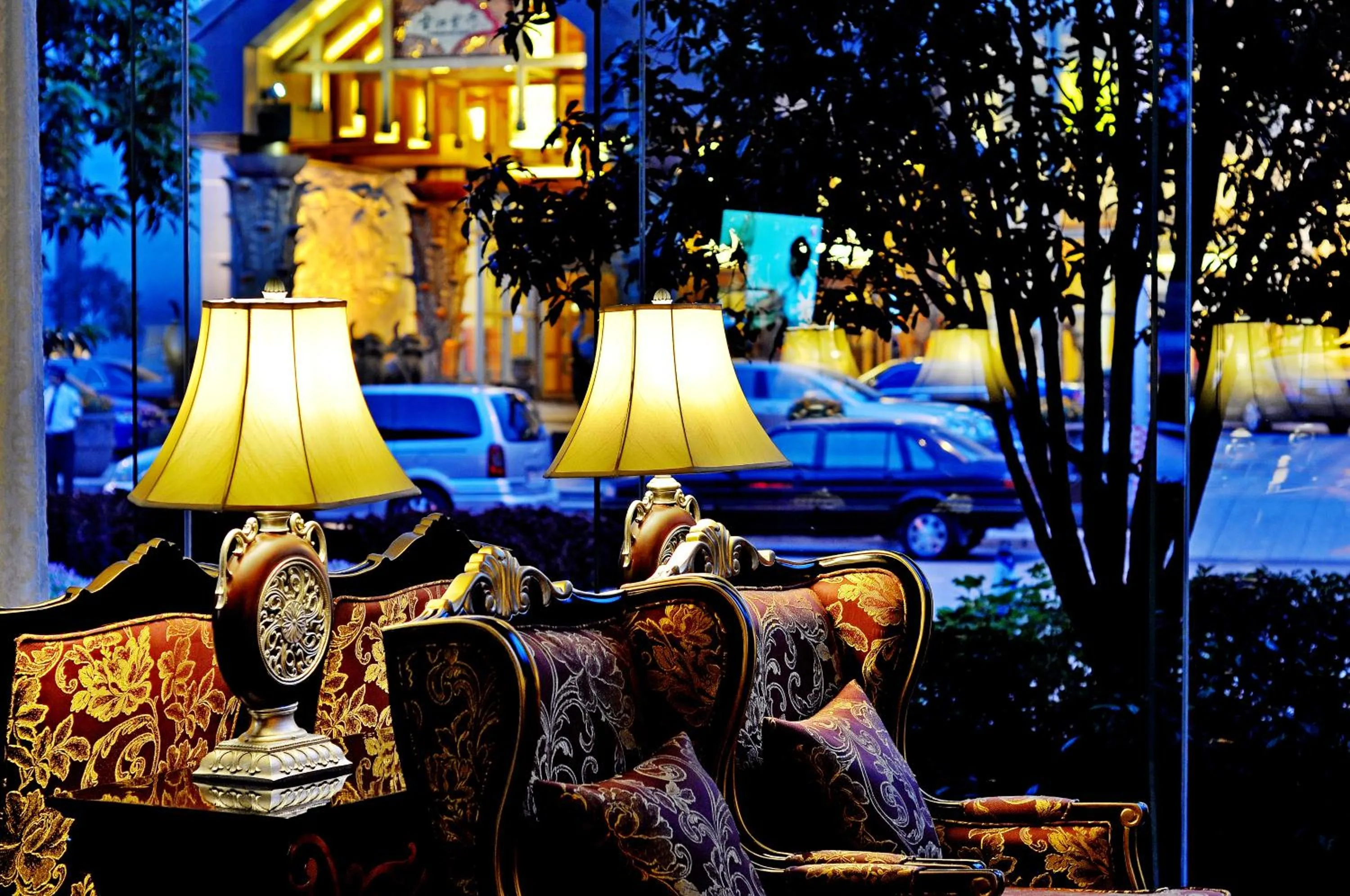 Lounge or bar in Chengdu Wangjiang Hotel