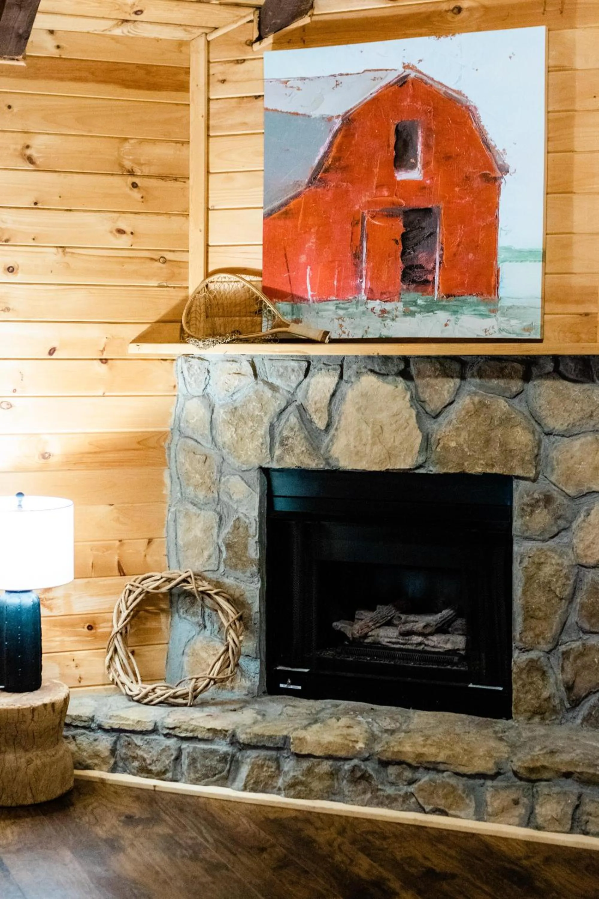 Living room in Sylvan Valley Lodge and Cellars