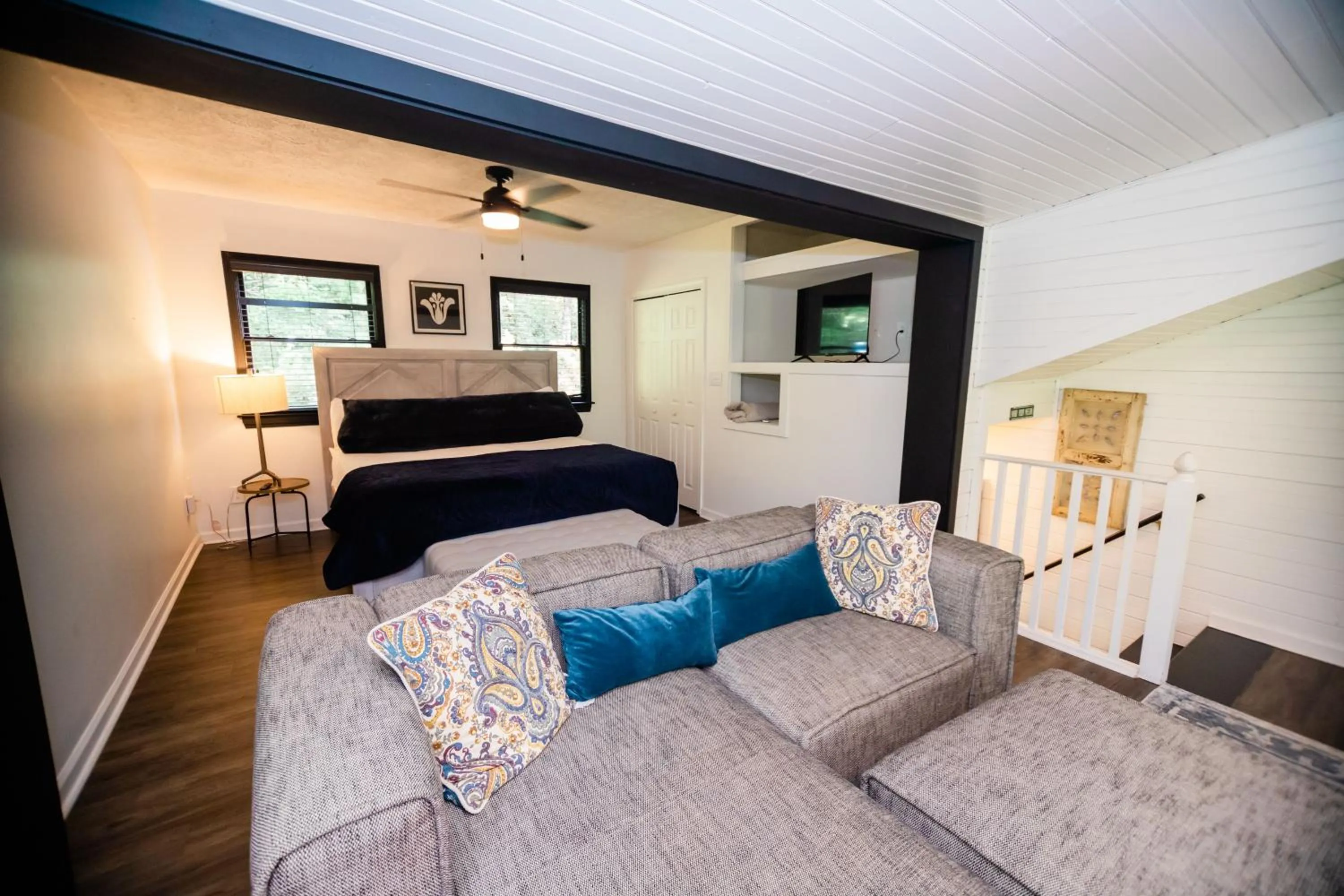 Bedroom, Bed in Sylvan Valley Lodge and Cellars