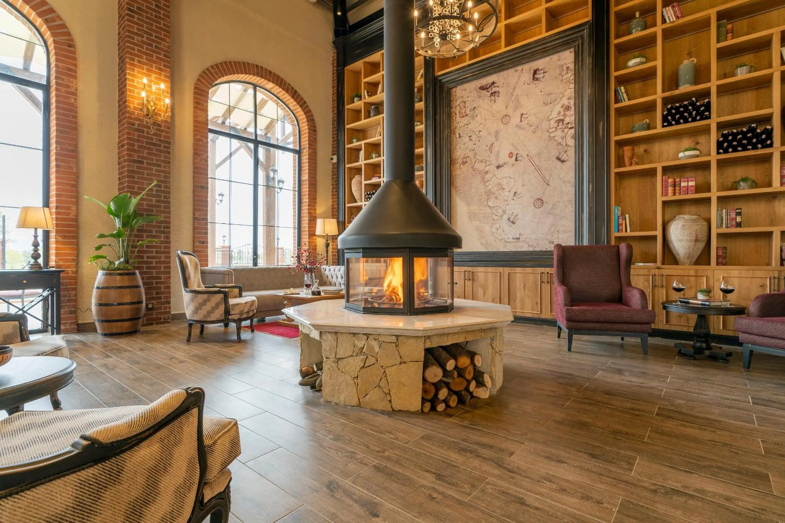 Library in Bengodi Boutique Hotel