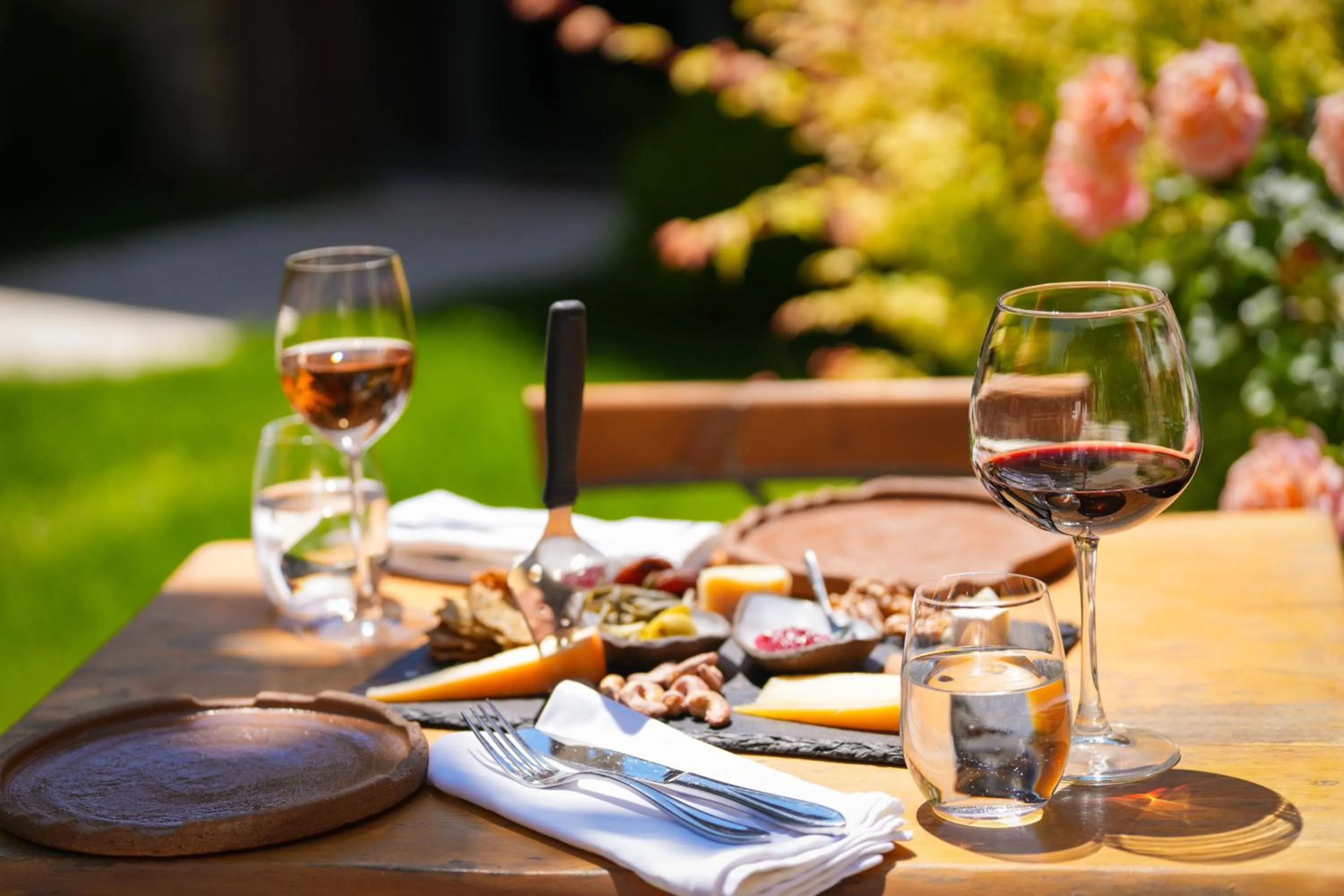 Garden view in Bengodi Boutique Hotel