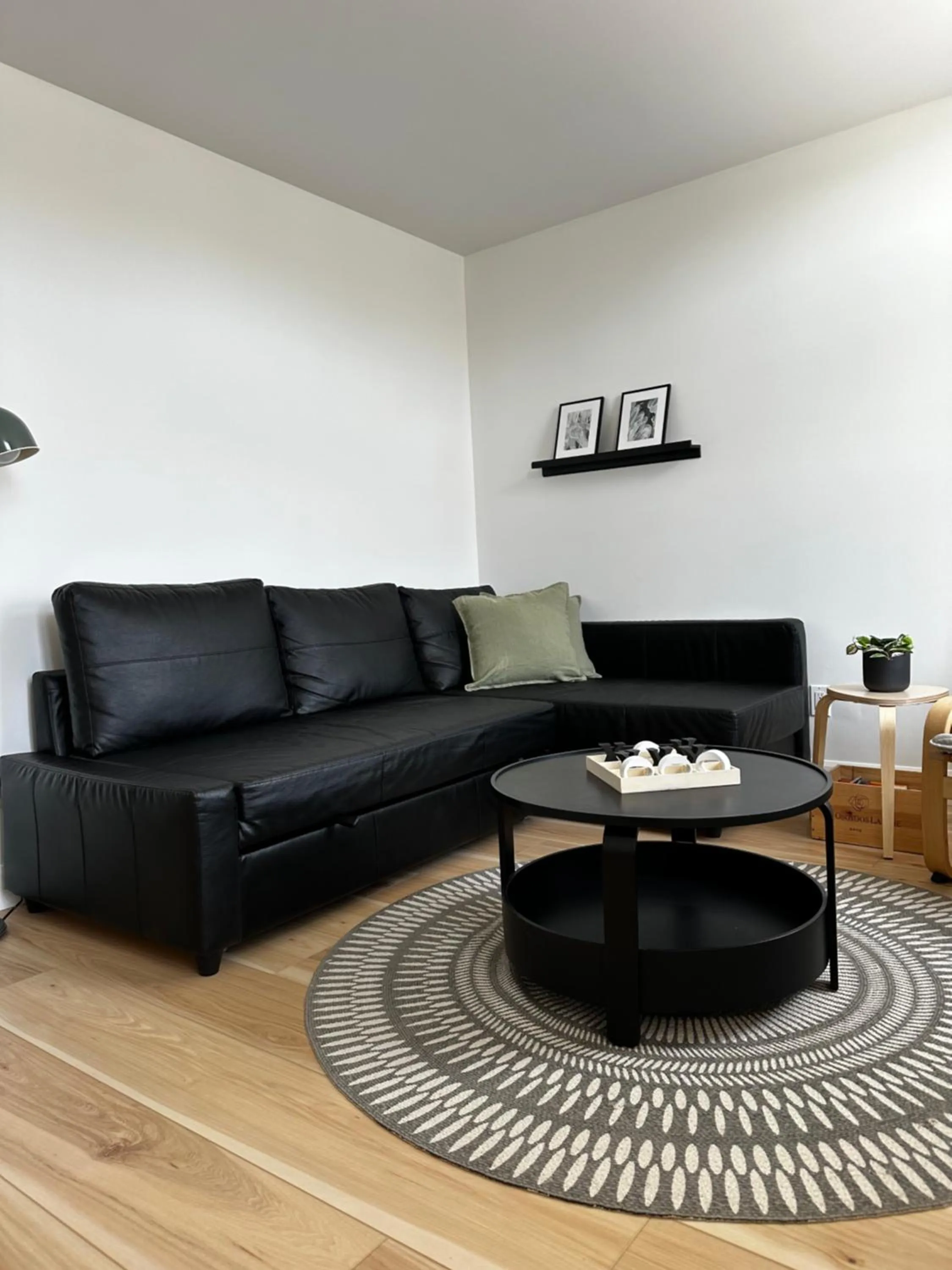 Living room in L'appartement BOHO avec parking