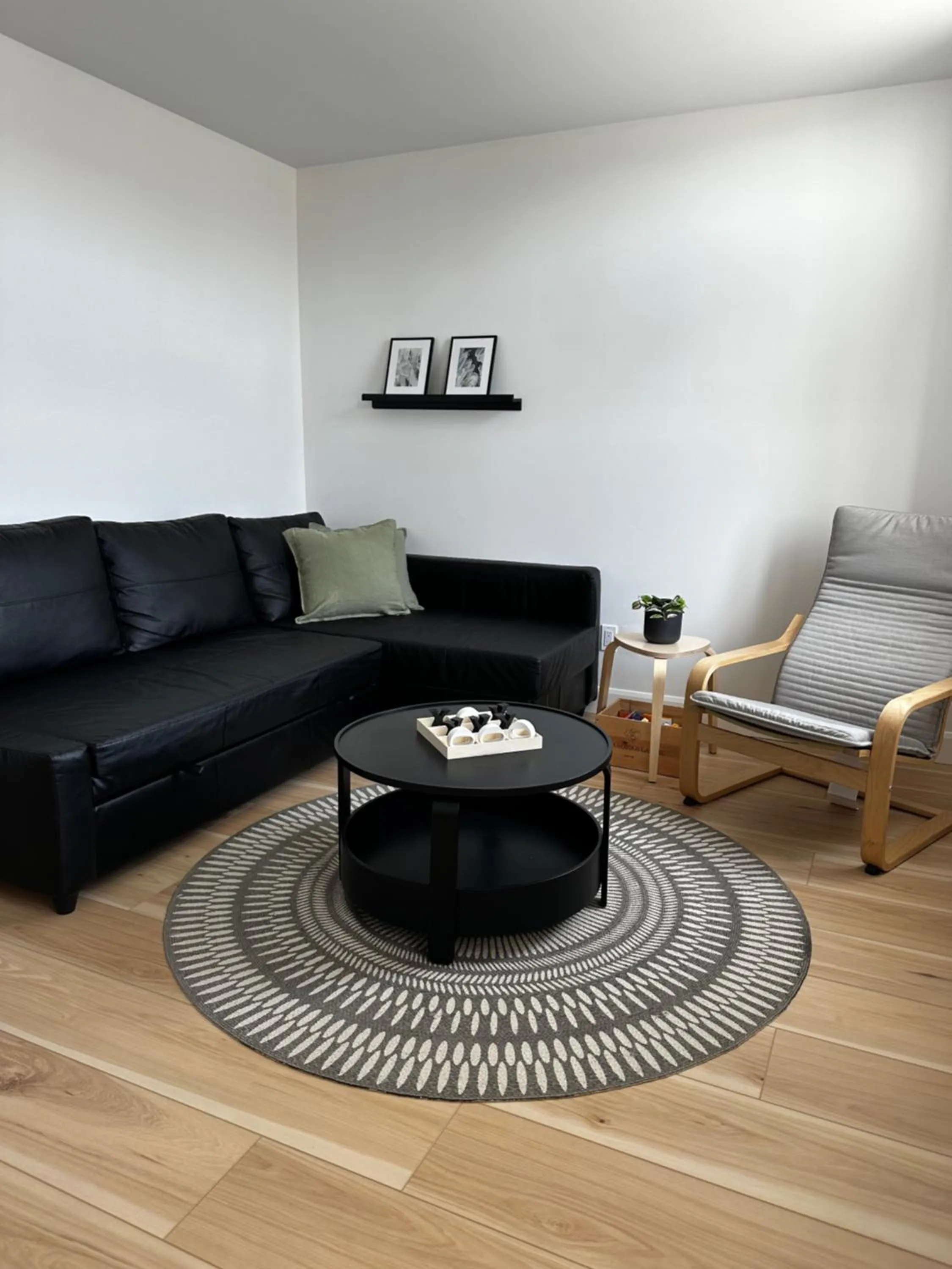 Living room in L'appartement BOHO avec parking