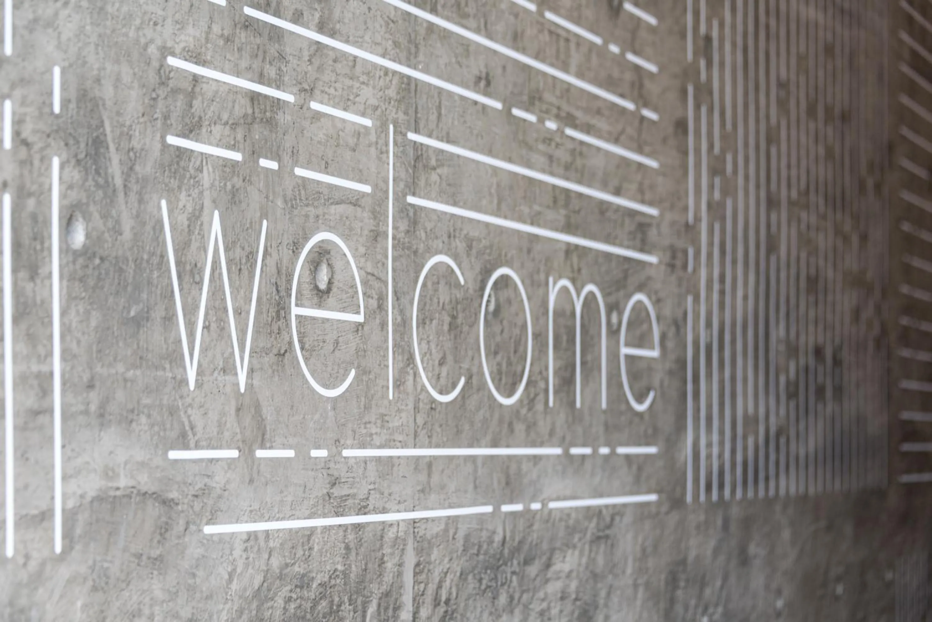 Decorative detail in The Metric - Los Angeles Downtown