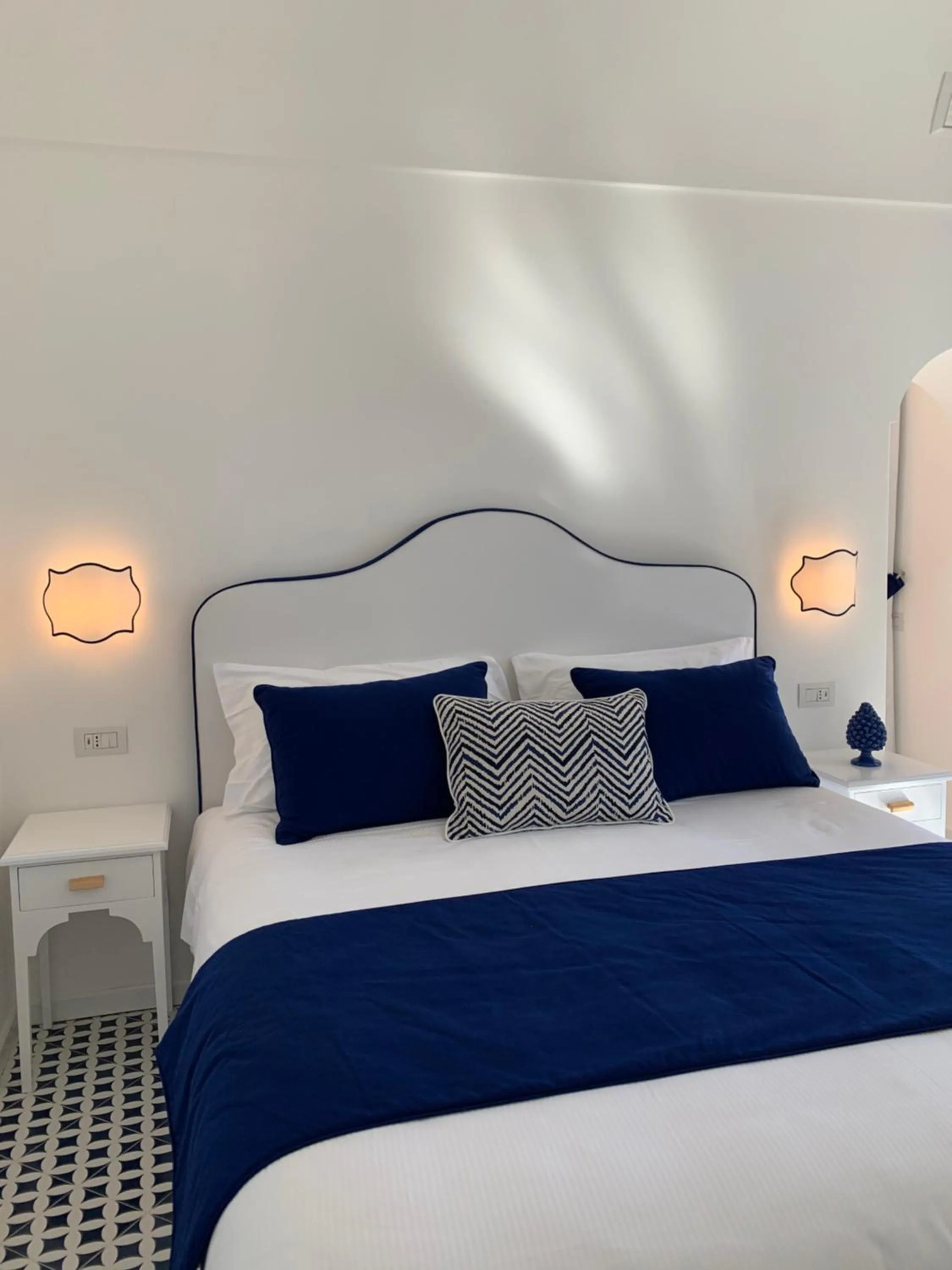 Bedroom, Bed in Villa Fortuna