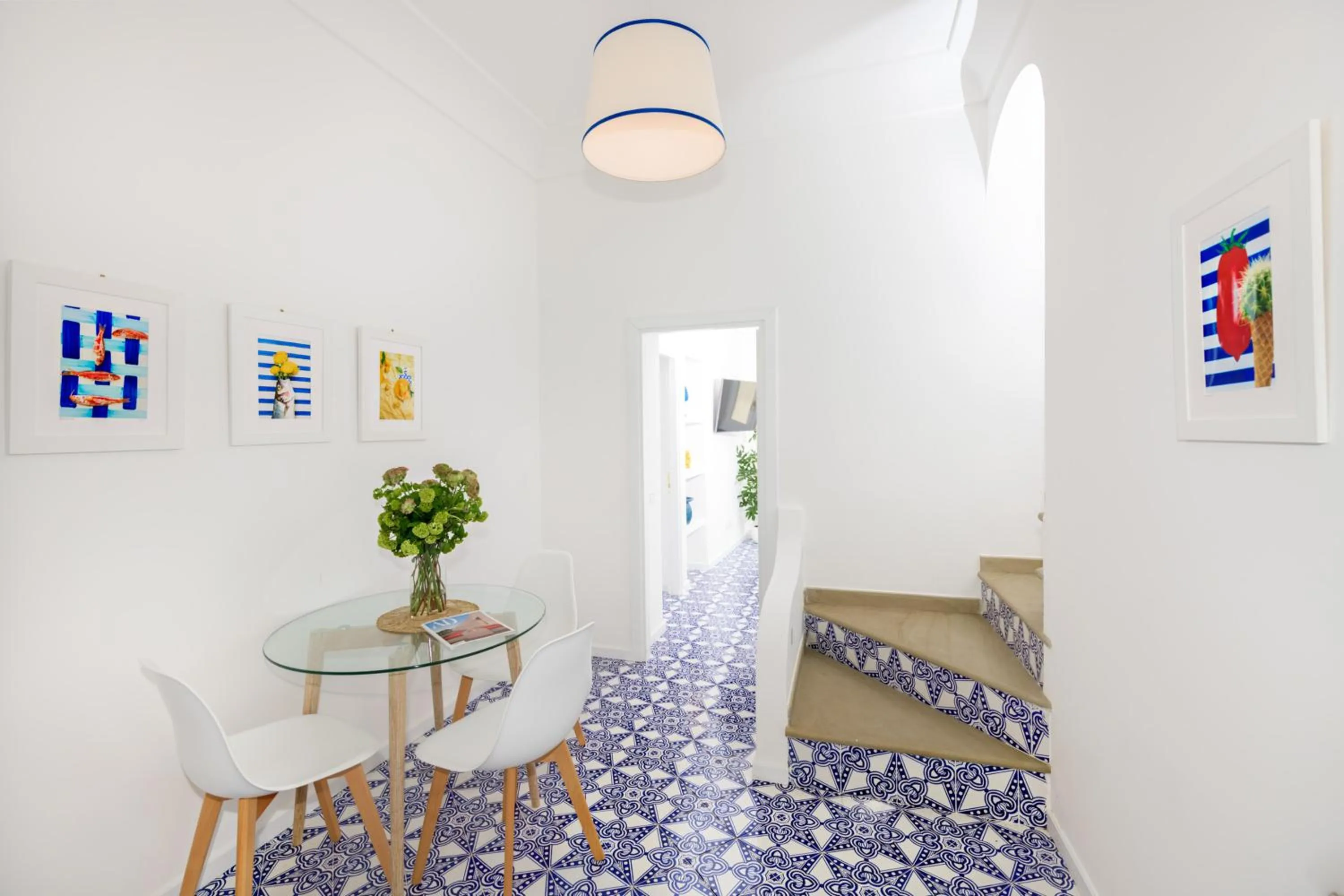 Dining area in Villa Fortuna