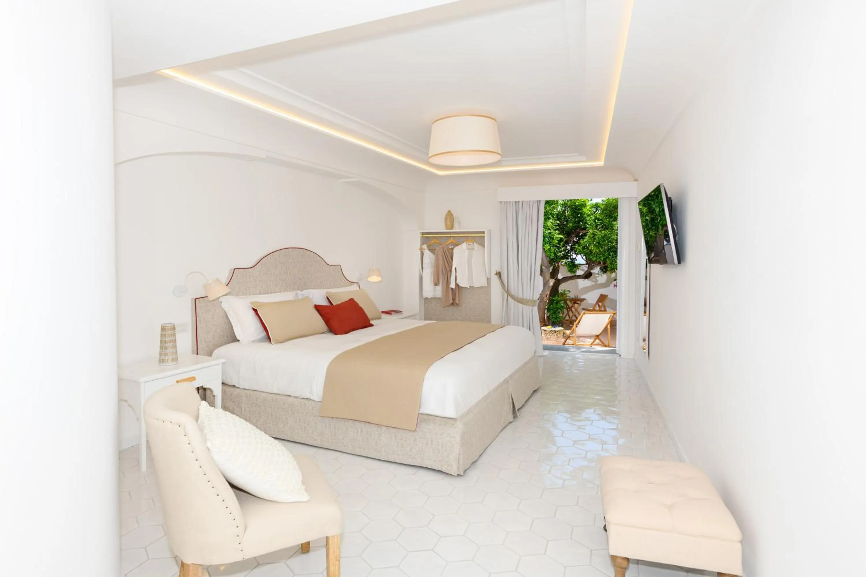 Bed in Villa Fortuna