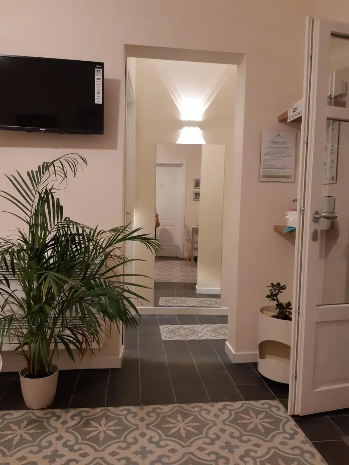 Communal lounge/ TV room in San Domenico Casa Vacanze