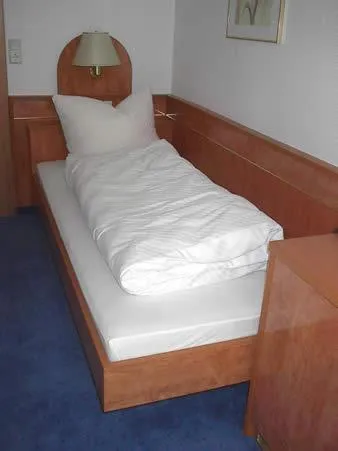 Bed in Hotel Daun