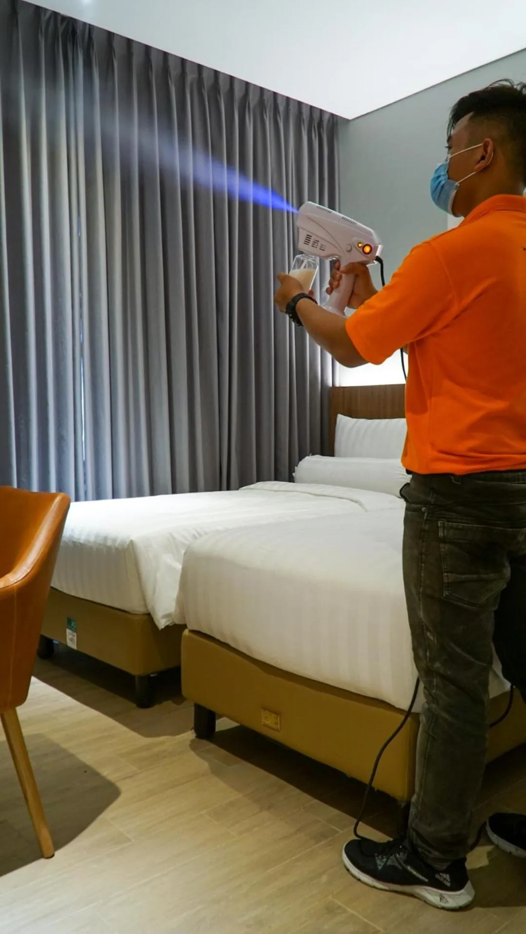 Property building, Bed in Votel Krakatau Boutique Hotel Semarang