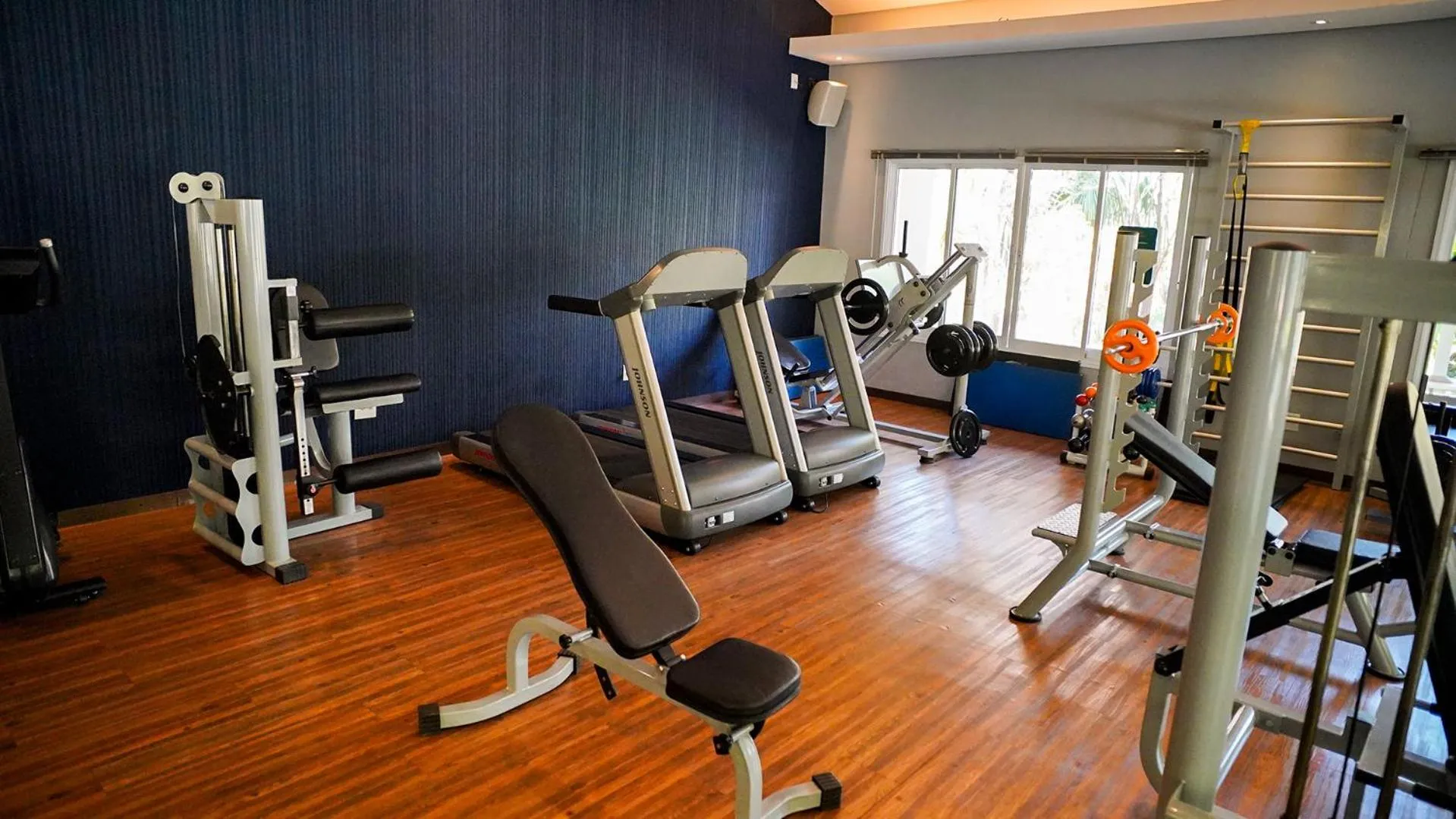 Fitness centre/facilities in Hot Beach Raízes