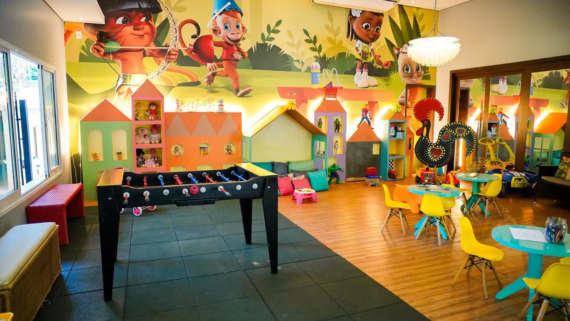 Kids's club in Hot Beach Raízes