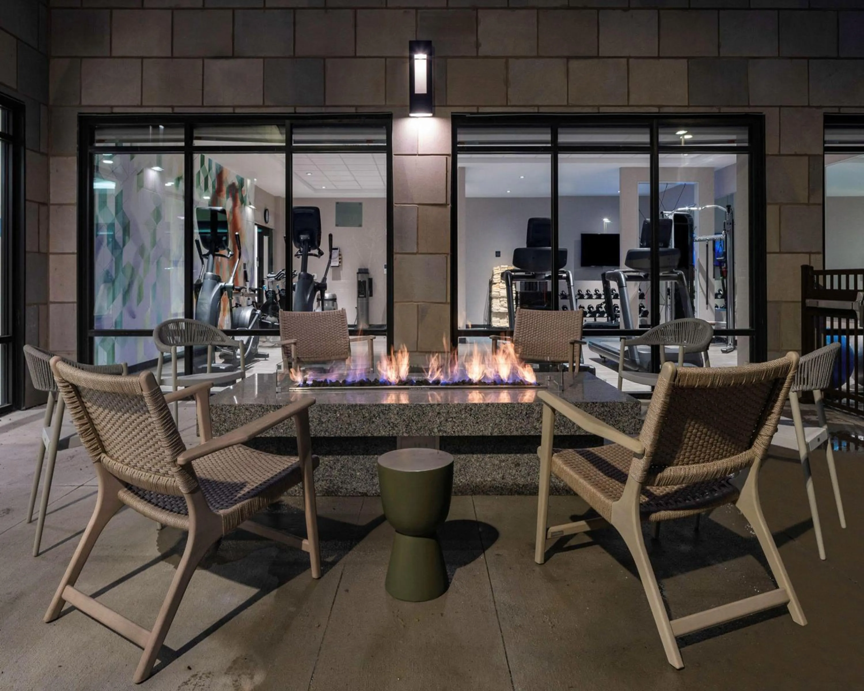 Patio in Hyatt Place Allentown - Lehigh Valley