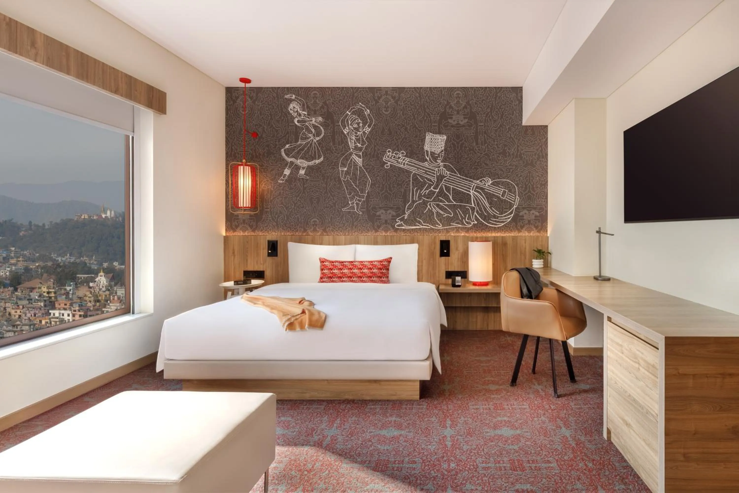 Bedroom, Bed in Hyatt Centric Soalteemode Kathmandu