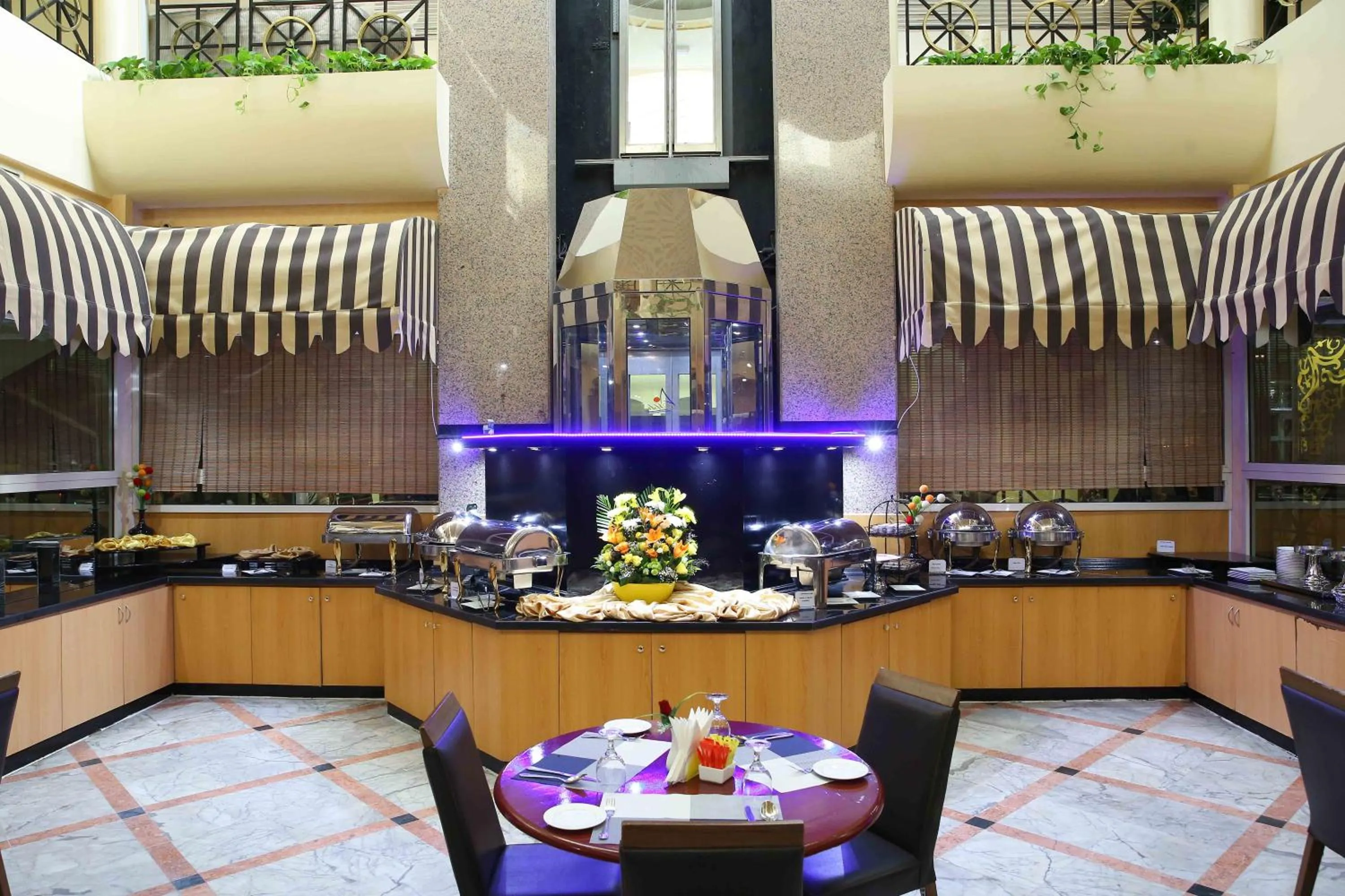 Food and drinks in Al Seef Hotel
