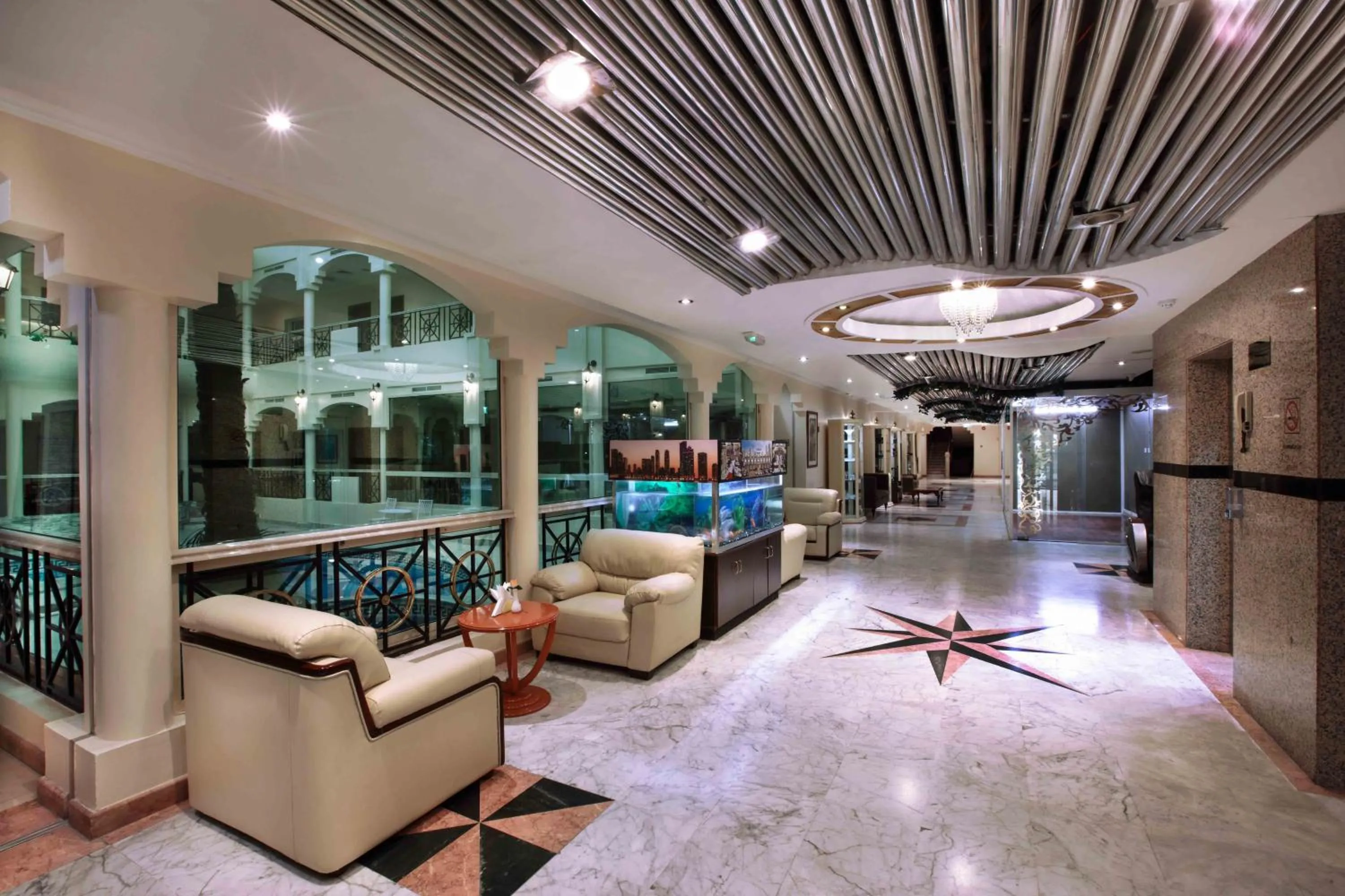 Lobby or reception in Al Seef Hotel