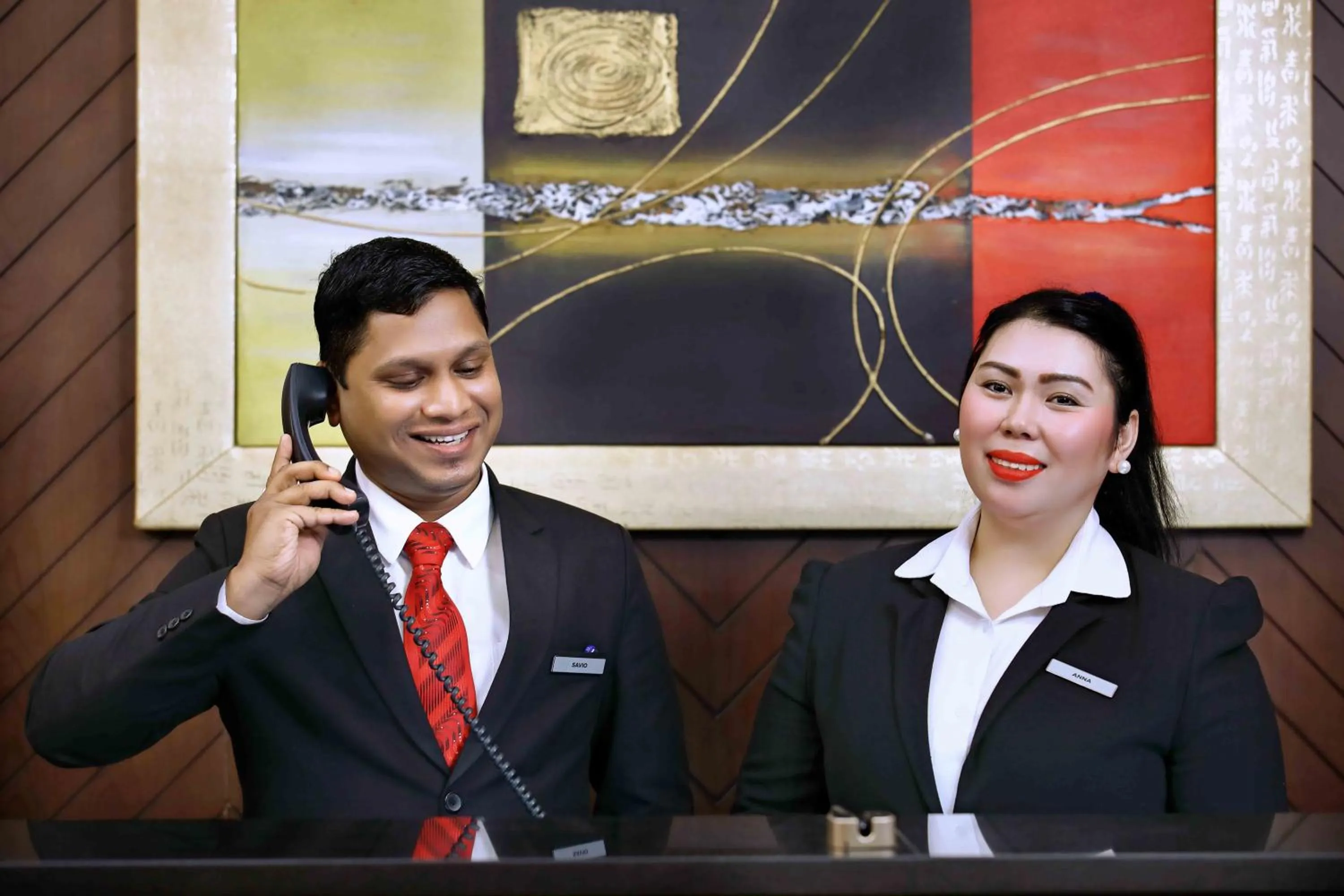 Lobby or reception in Al Seef Hotel