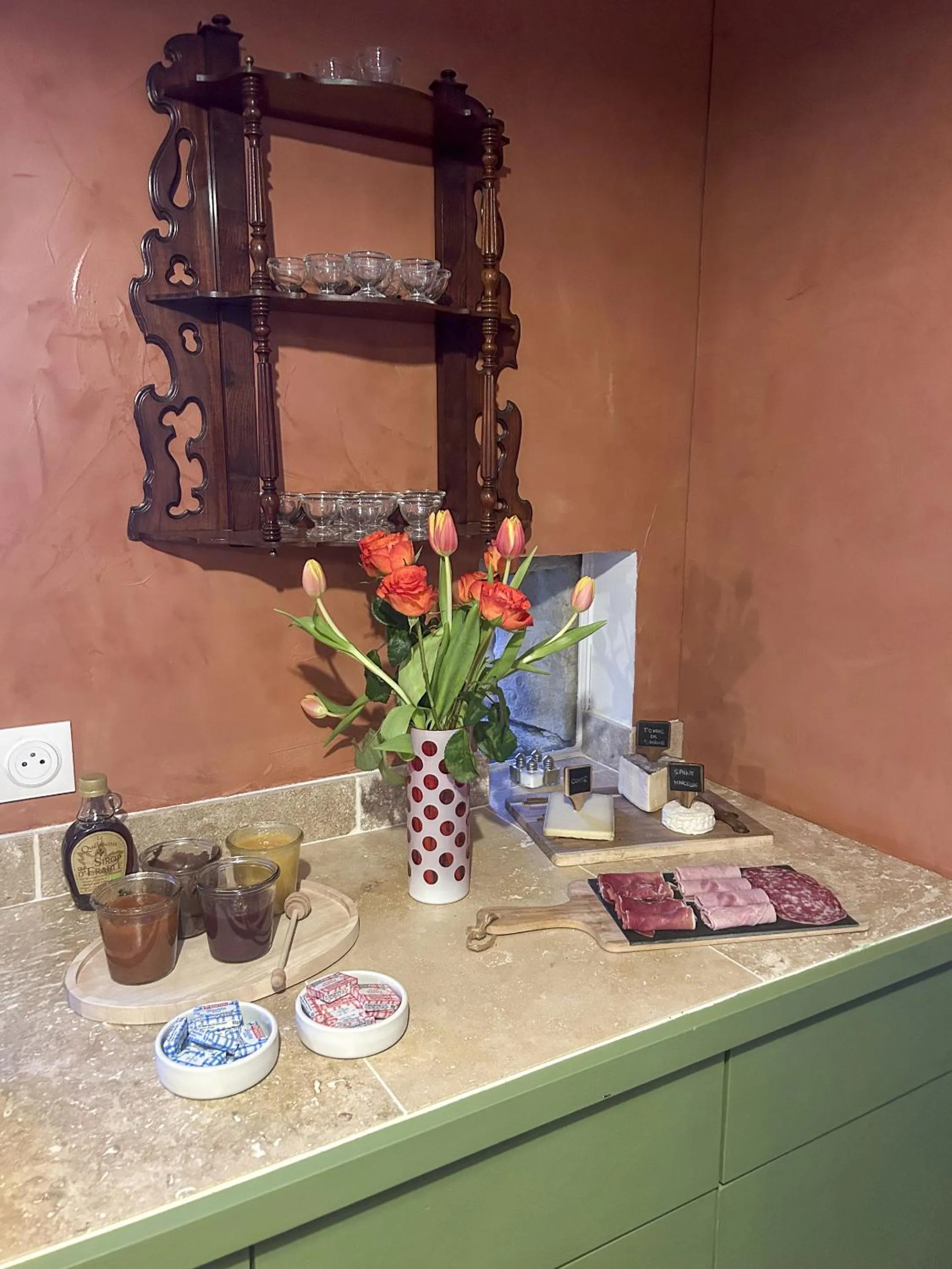 Breakfast in Maison Belles Pierres