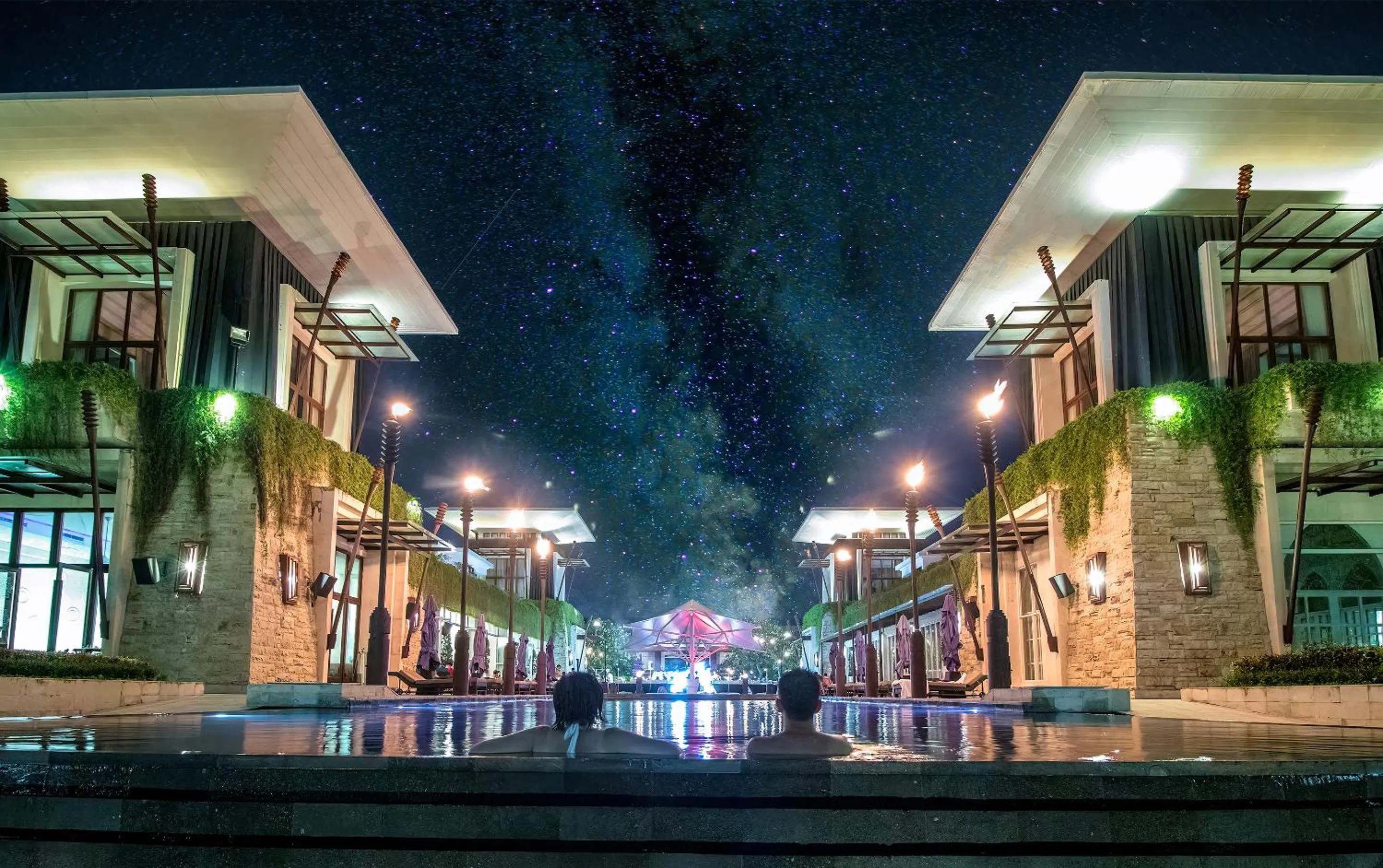 Property building in The Sakala Resort Bali All Suites