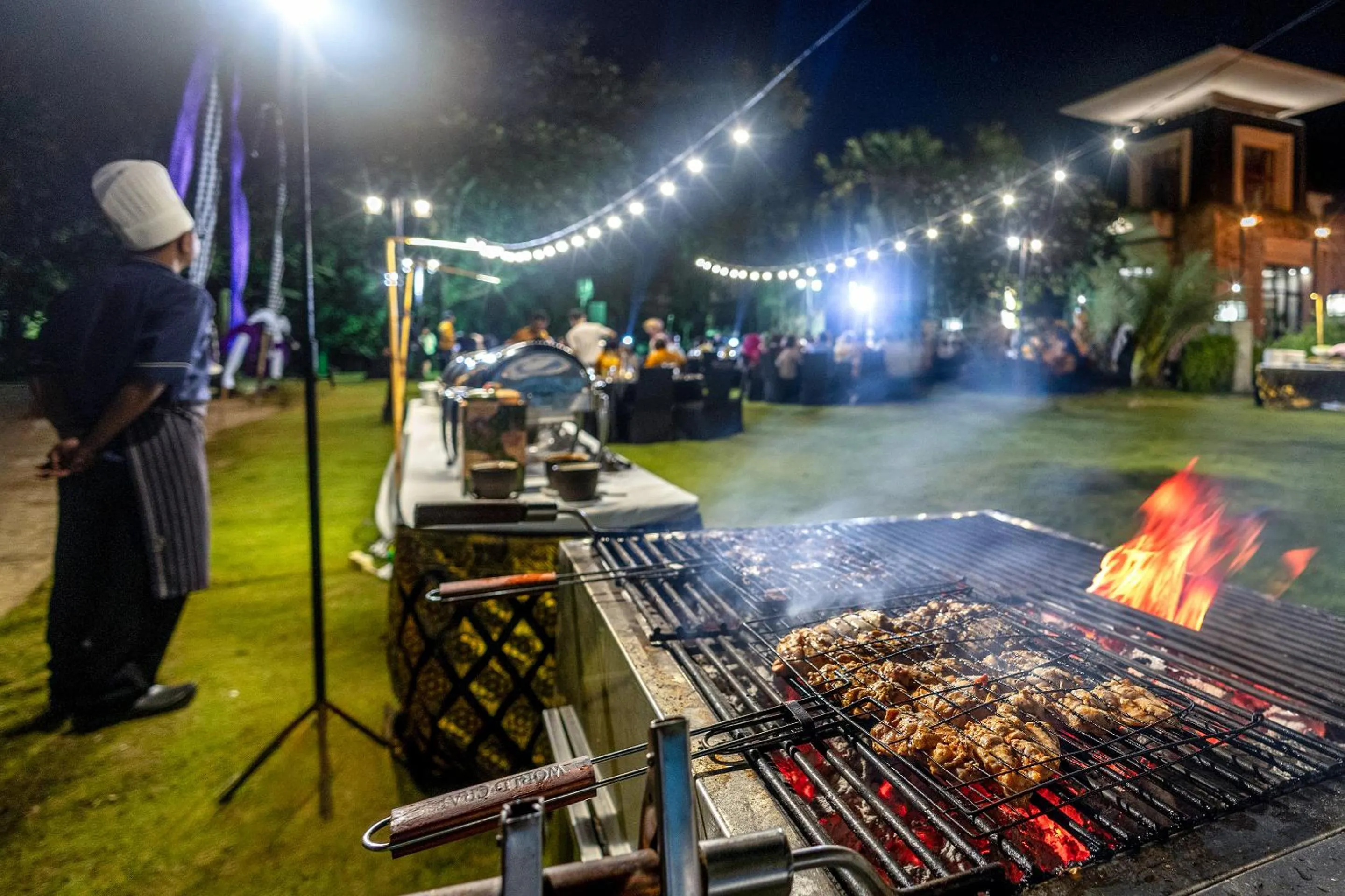 BBQ facilities in The Sakala Resort Bali All Suites
