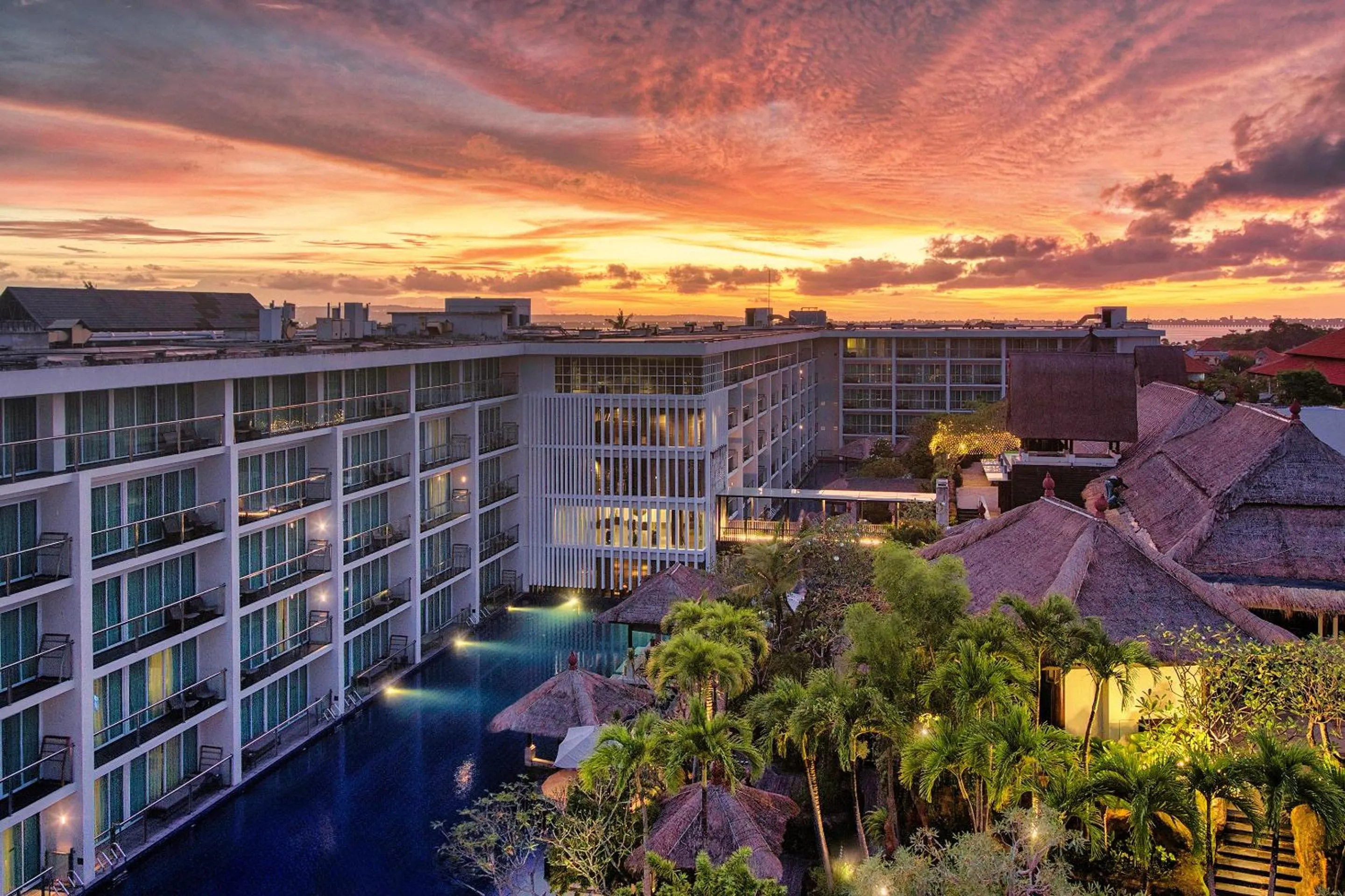 Property building in The Sakala Resort Bali All Suites