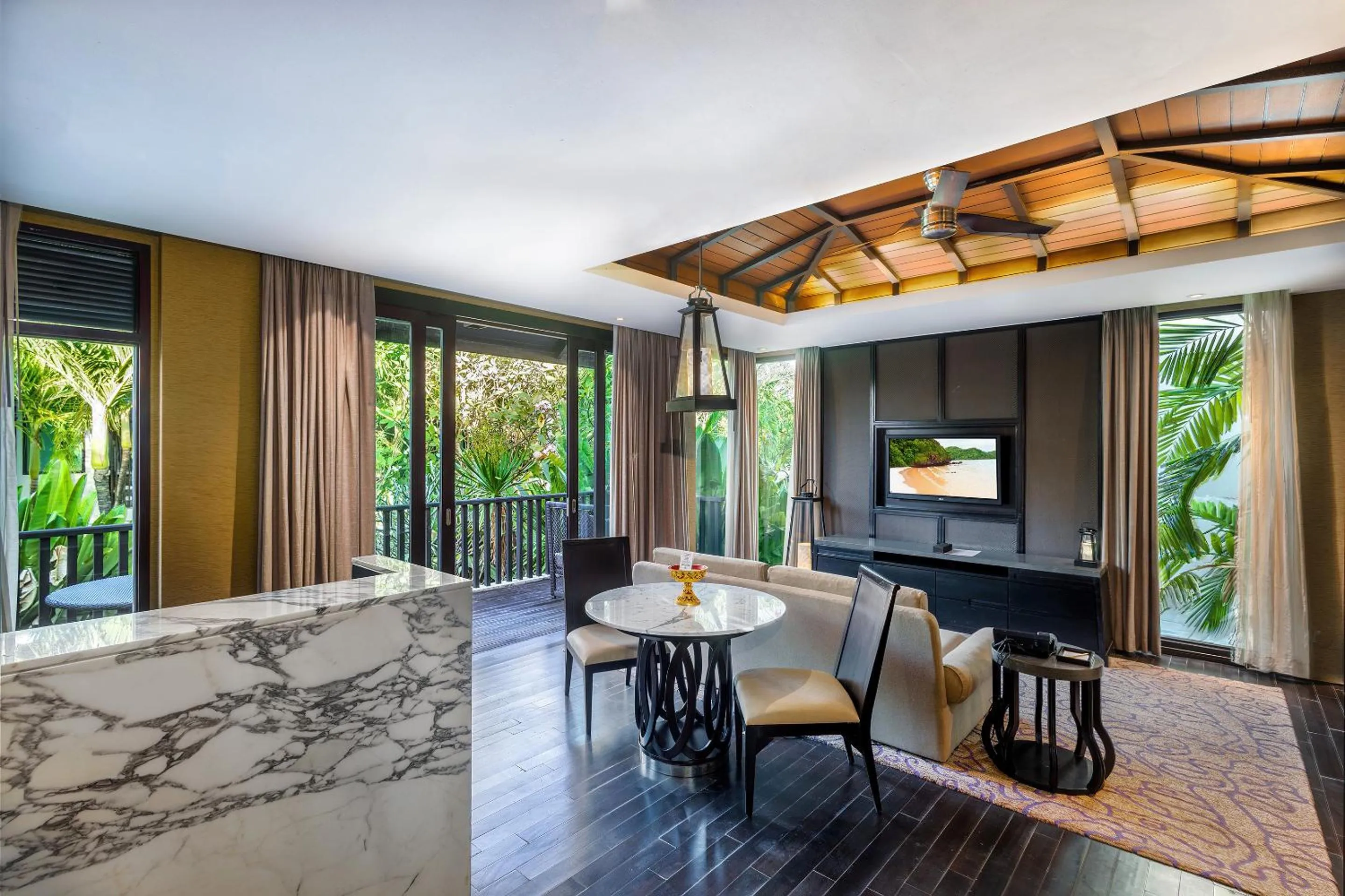 Living room in The Sakala Resort Bali All Suites