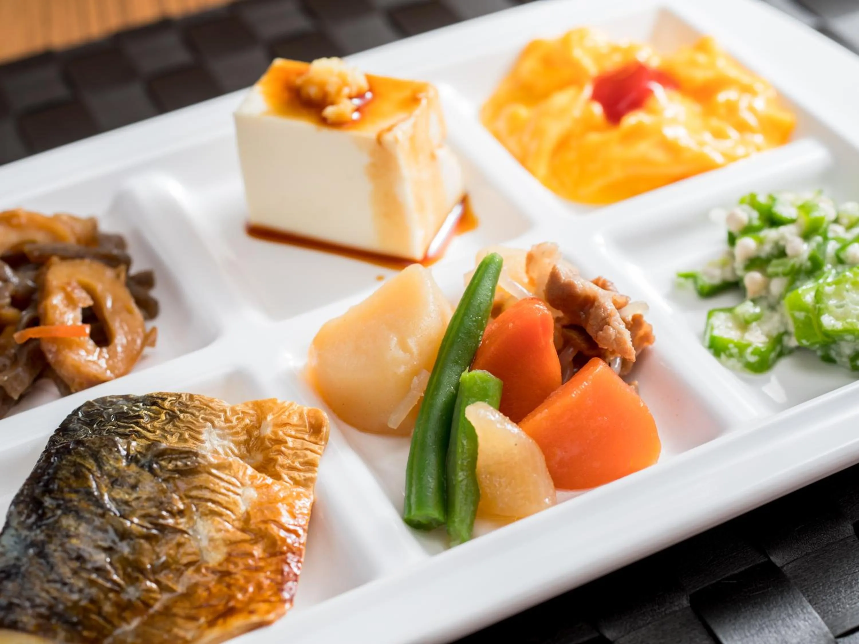 Buffet breakfast in Super Hotel Saitama Omiya West