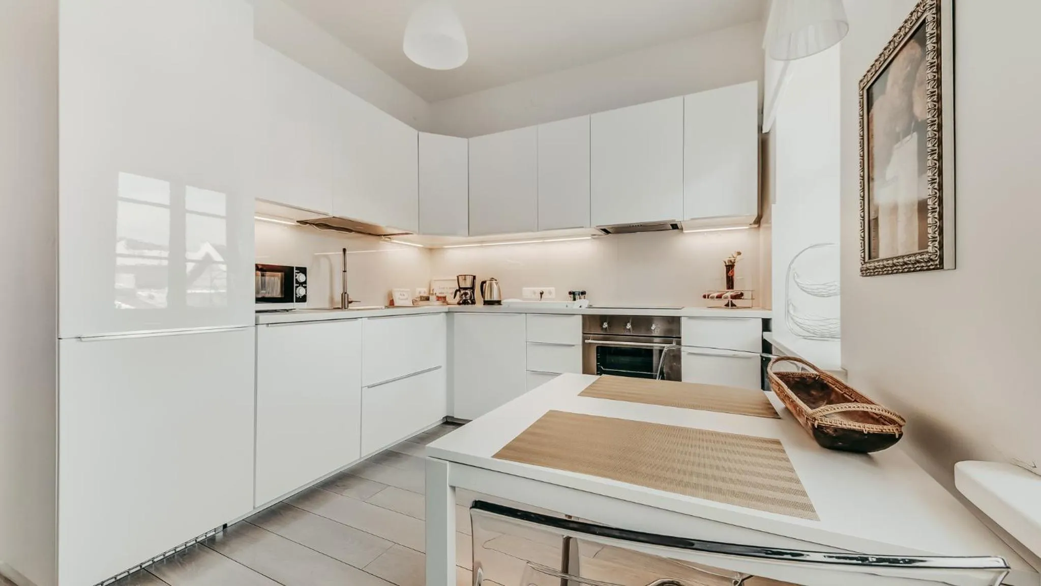 Kitchen or kitchenette in Spacious - 140 square meters Apartment, Vilnius City Centre