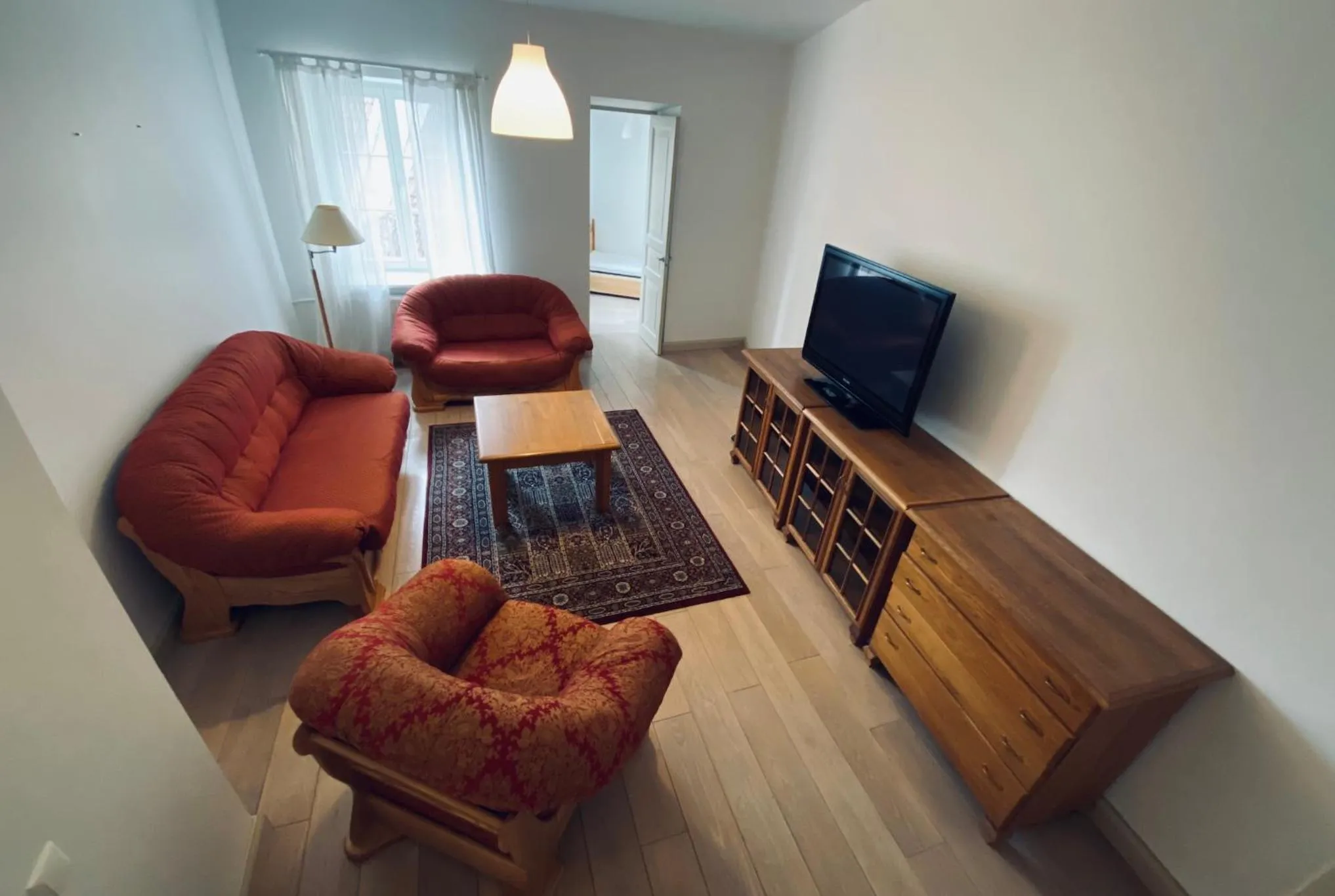 Communal lounge/ TV room in Spacious - 140 square meters Apartment, Vilnius City Centre