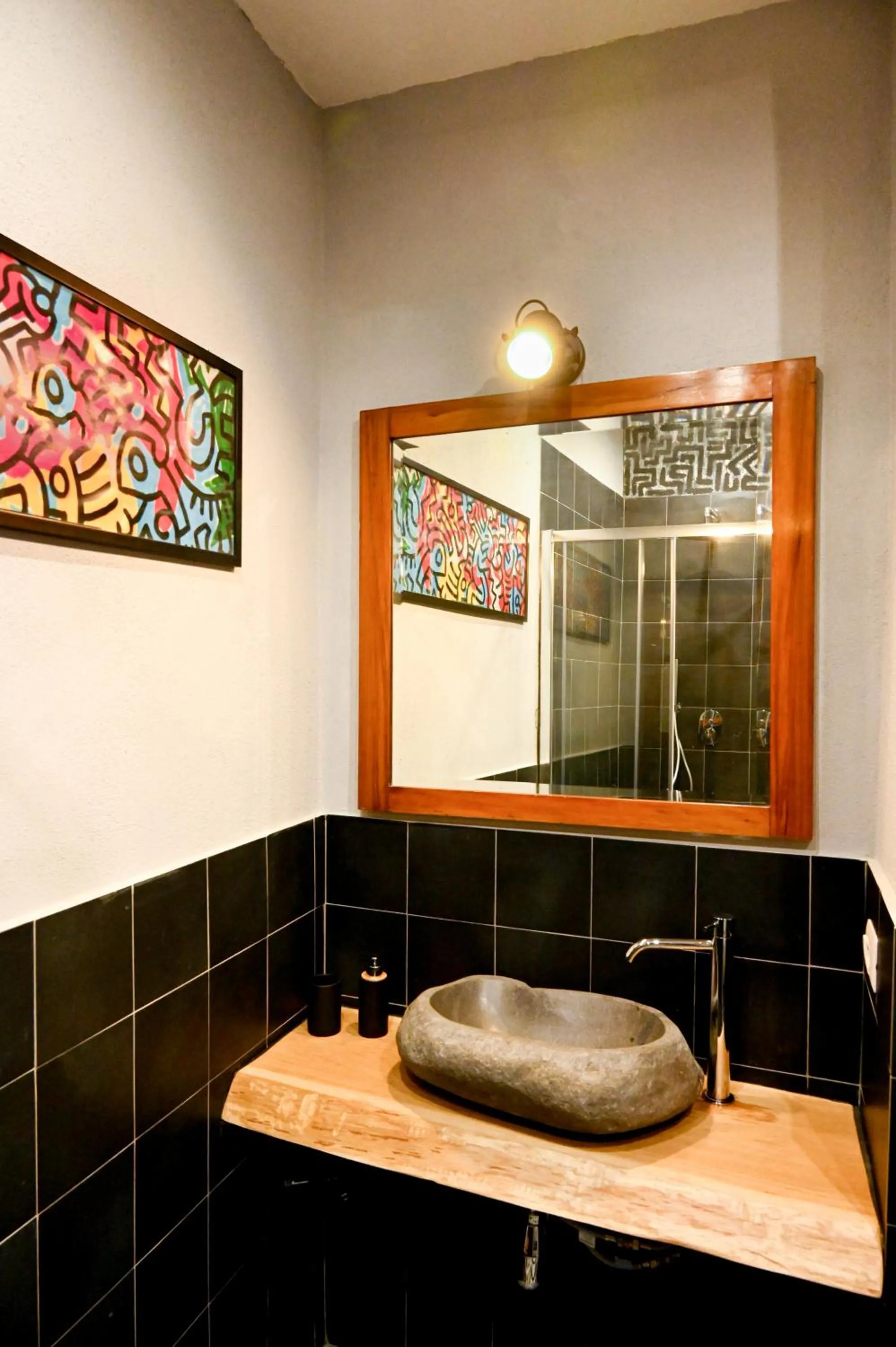 Bathroom in Urban Blue Guest House