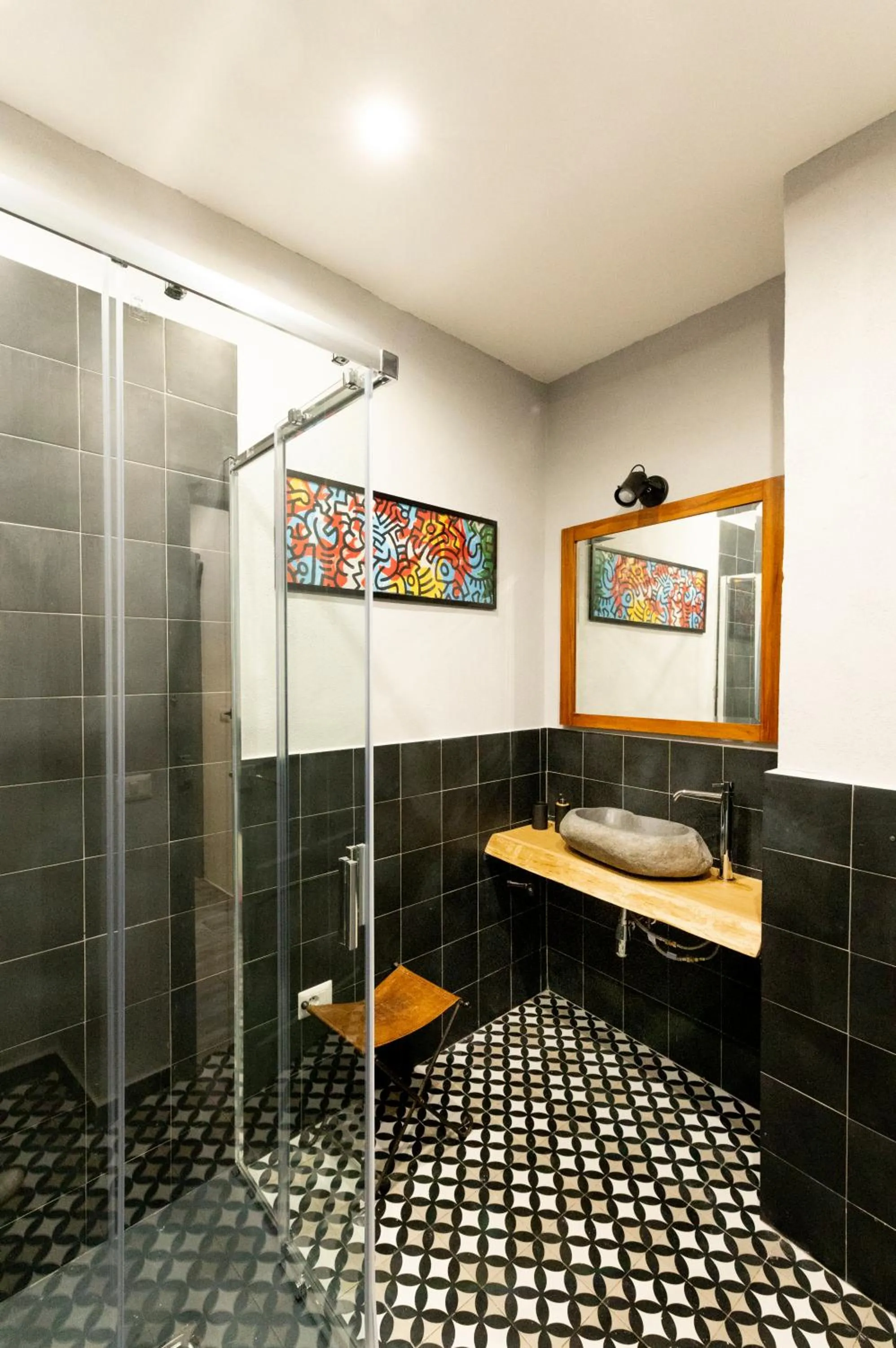 Bathroom in Urban Blue Guest House
