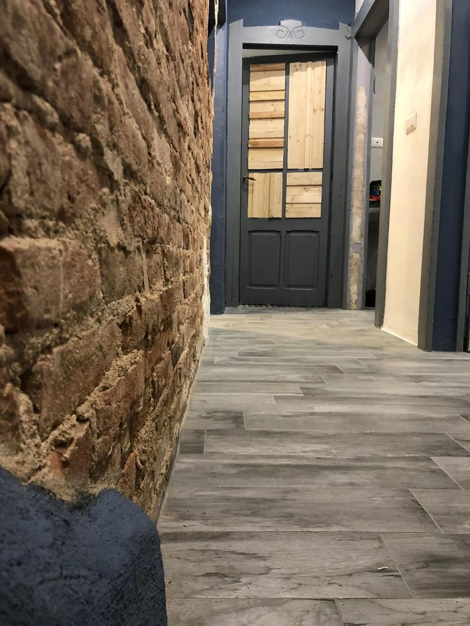 Decorative detail in Urban Blue Guest House