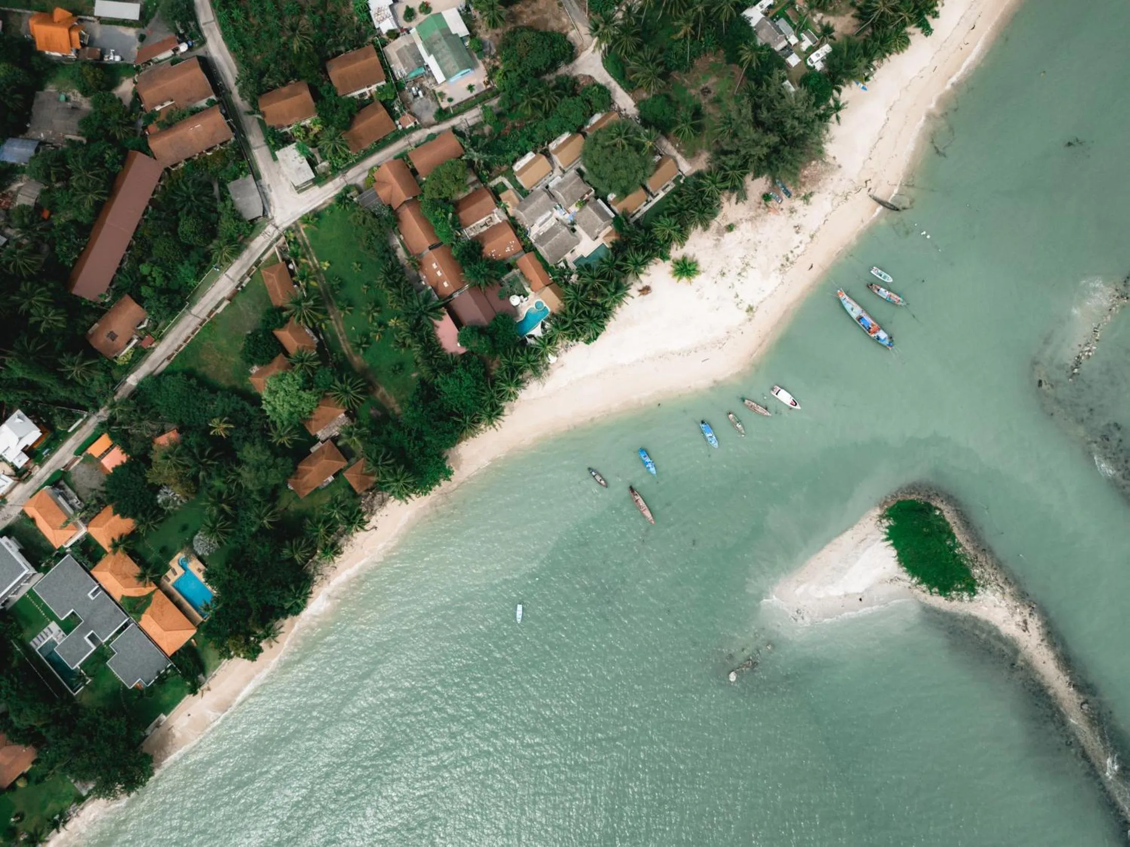 Natural landscape in Samahita Retreat