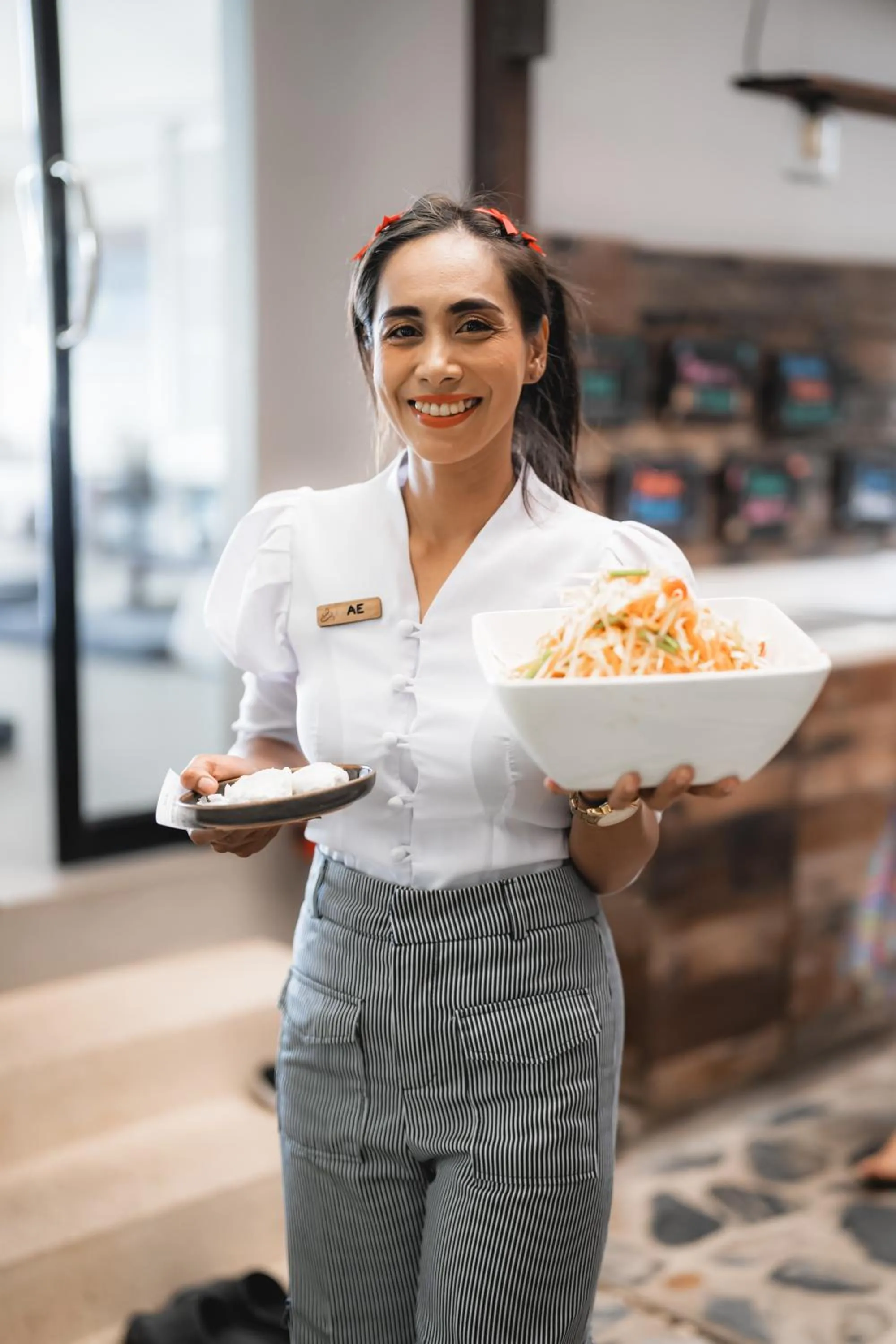 Food and drinks in Samahita Retreat