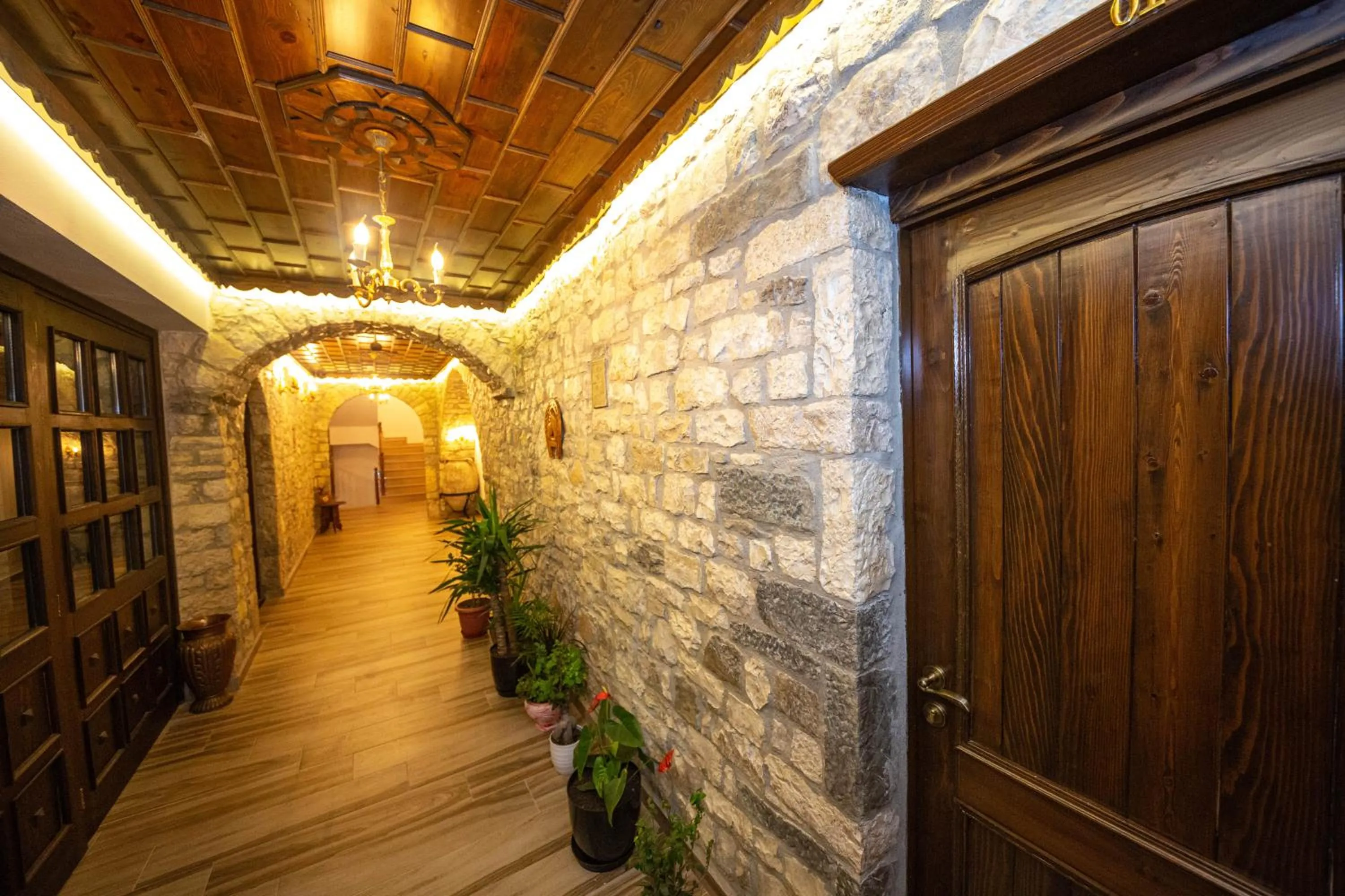 Property building in Berati Castle Hotel