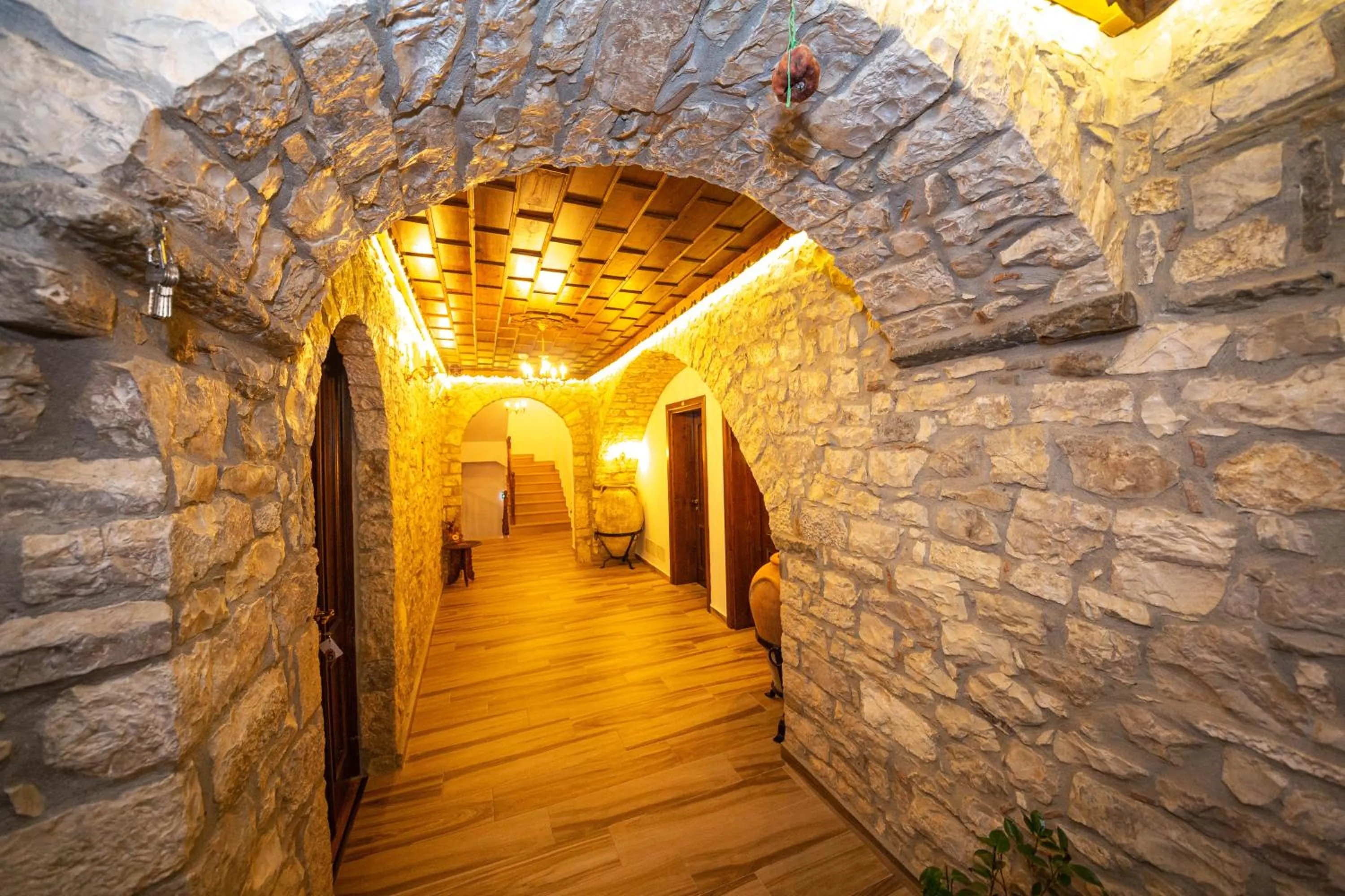 Property building in Berati Castle Hotel